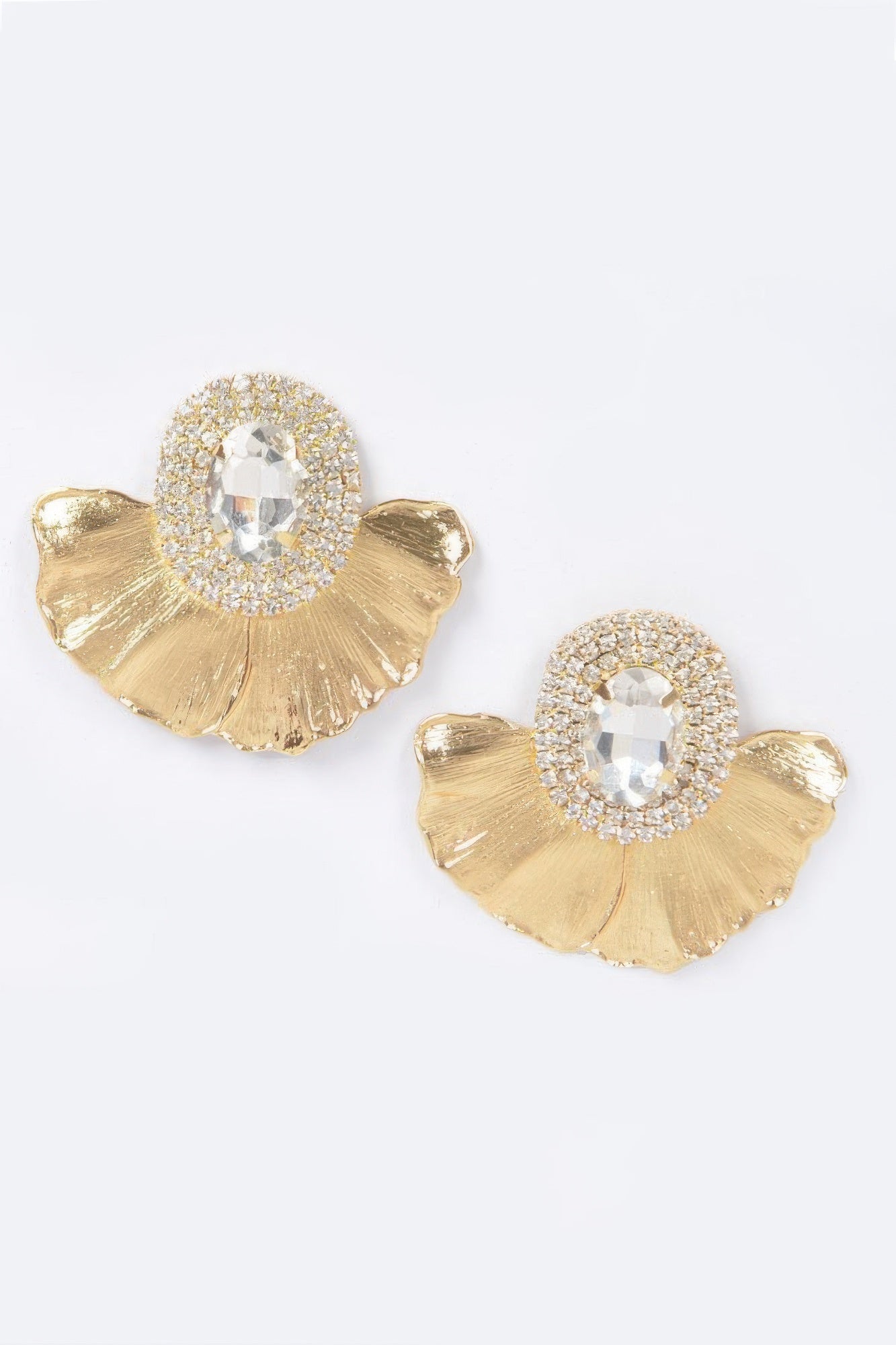 Rhinestone Metal Earrings product image