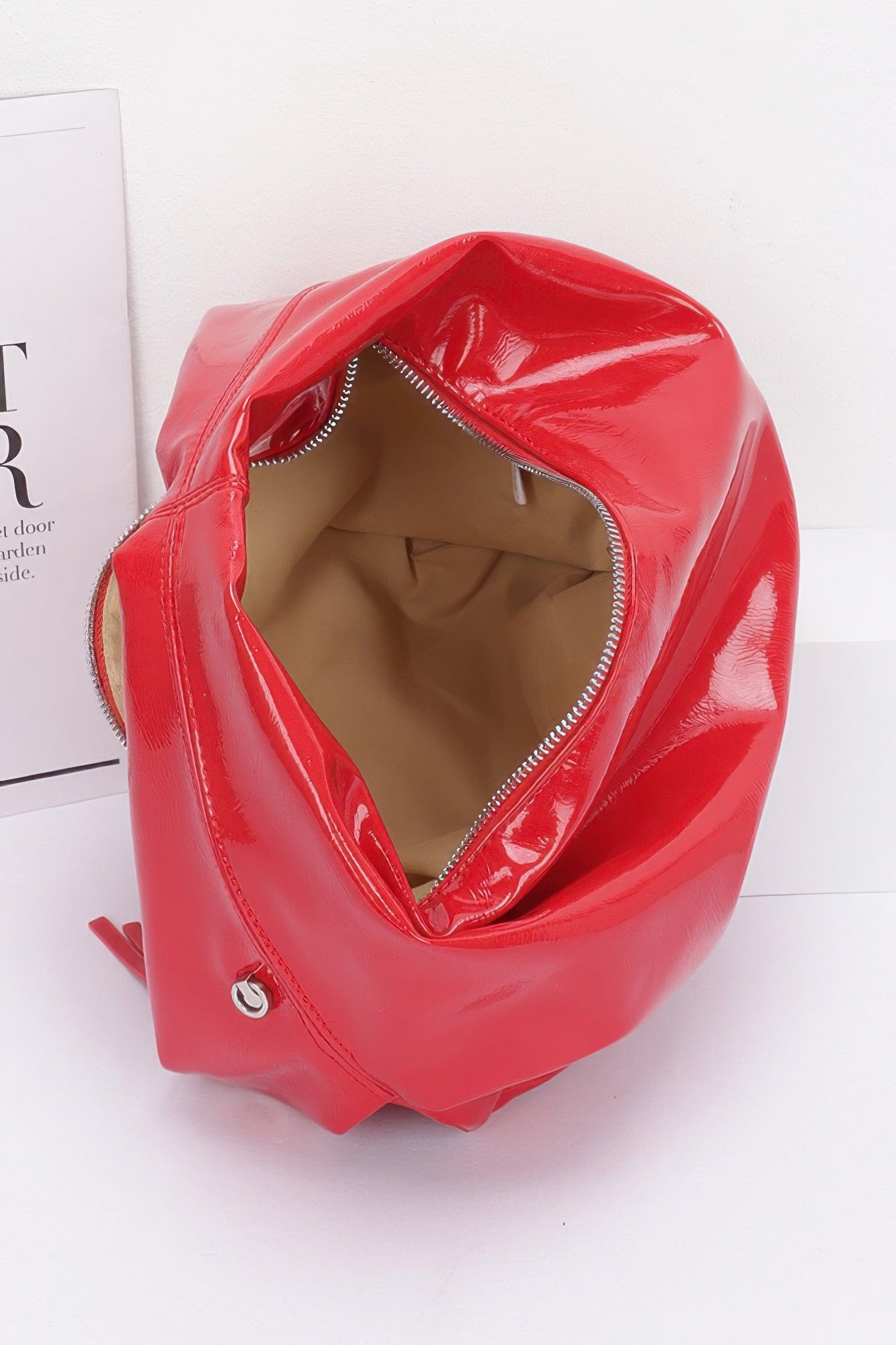 Patent Leather Hobo Bag product image