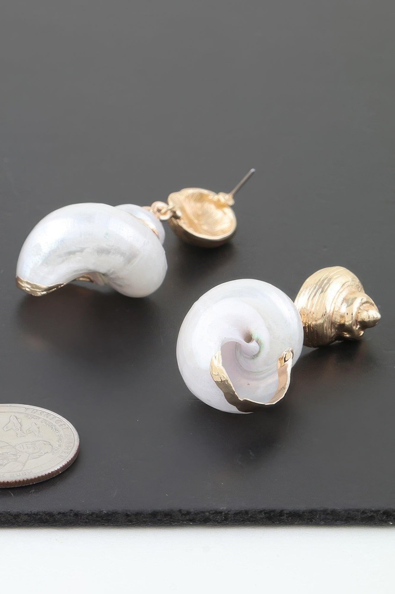 Twin Heart Of The Sea Stud Earrings product image