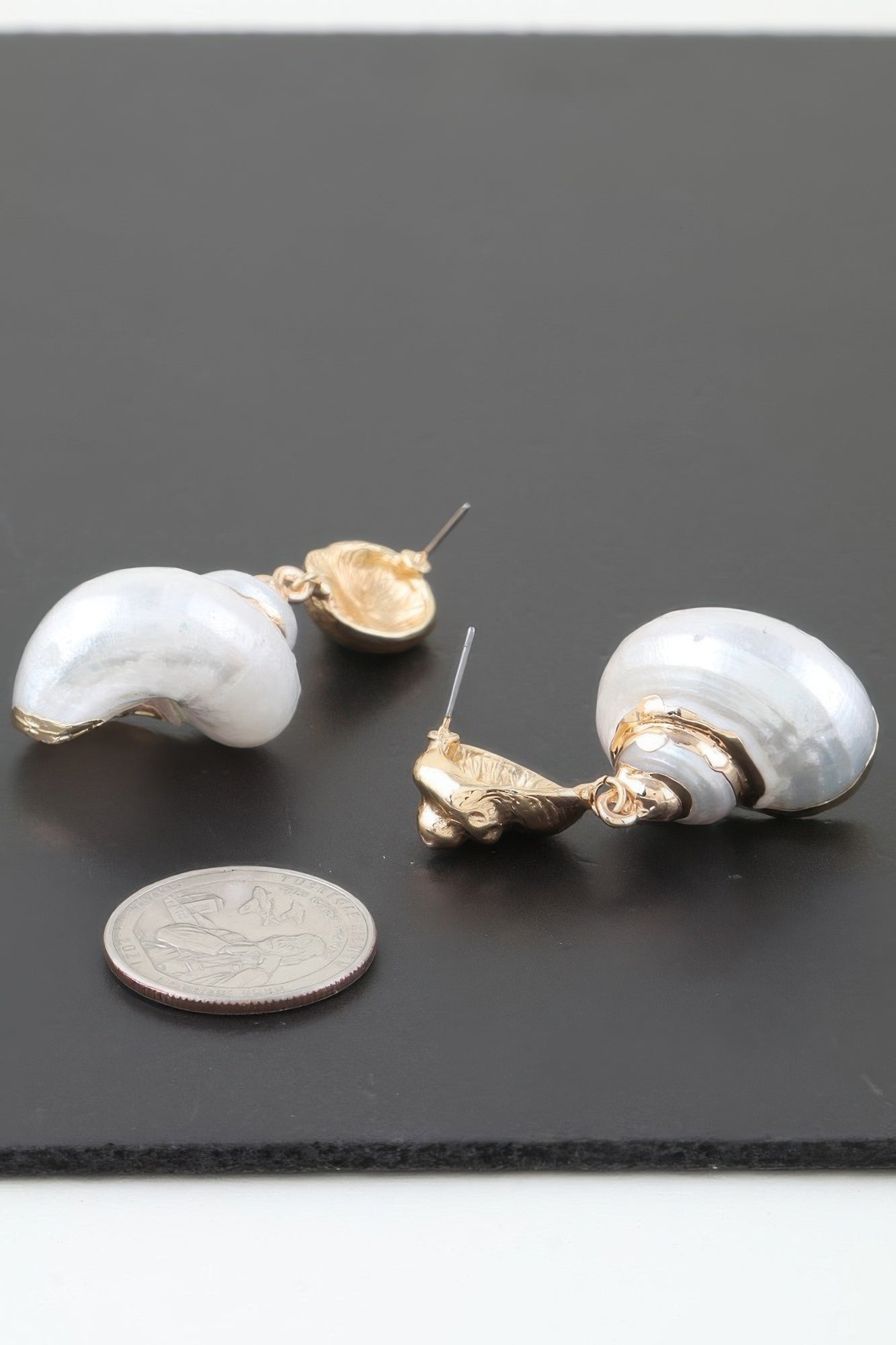 Twin Heart Of The Sea Stud Earrings product image