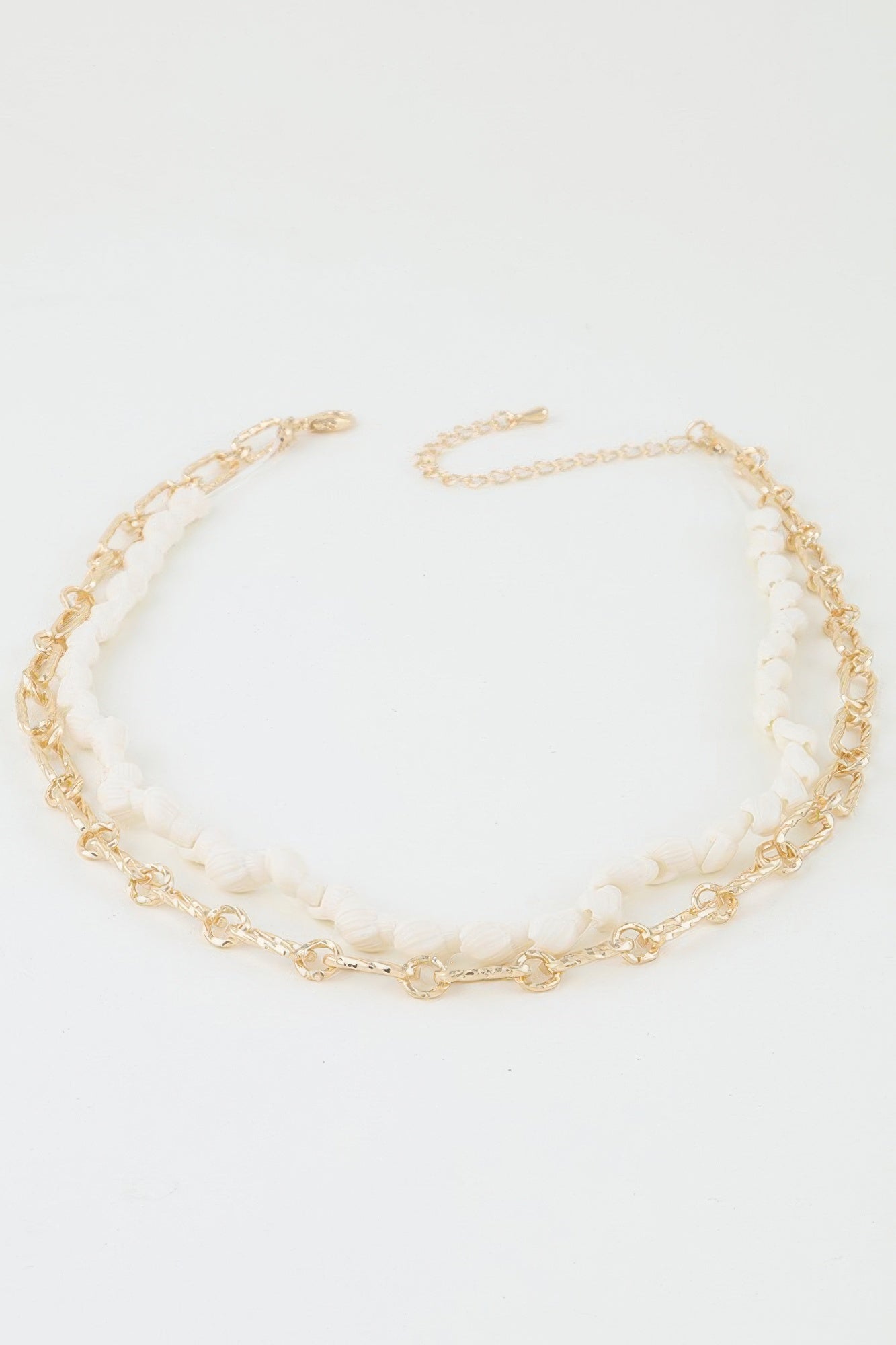 Sea Shell N Chain Linked Necklace product image