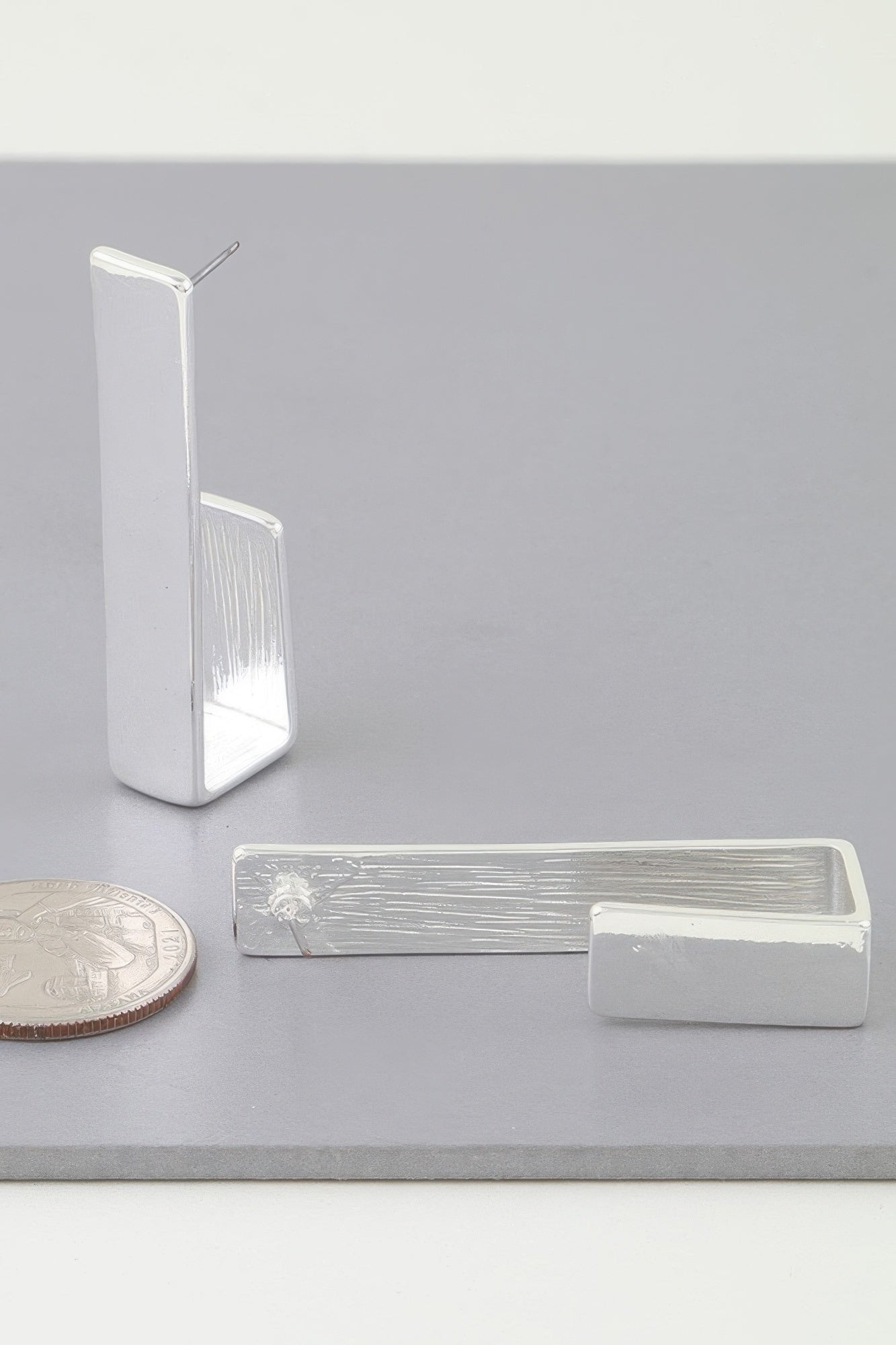 Modern Geometric Frame Hook Earrings product image