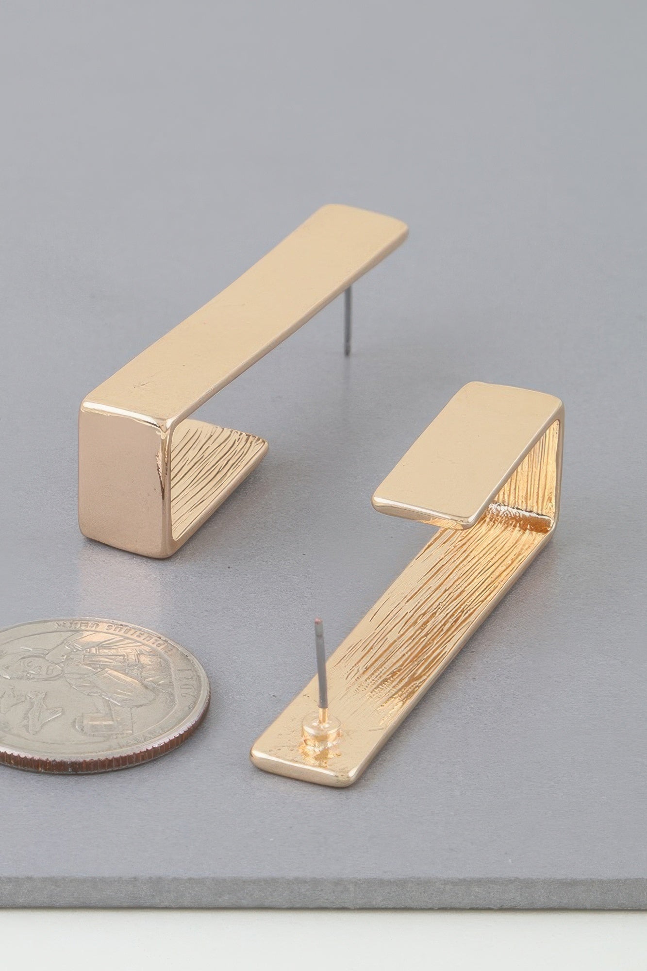 Modern Geometric Frame Hook Earrings product image