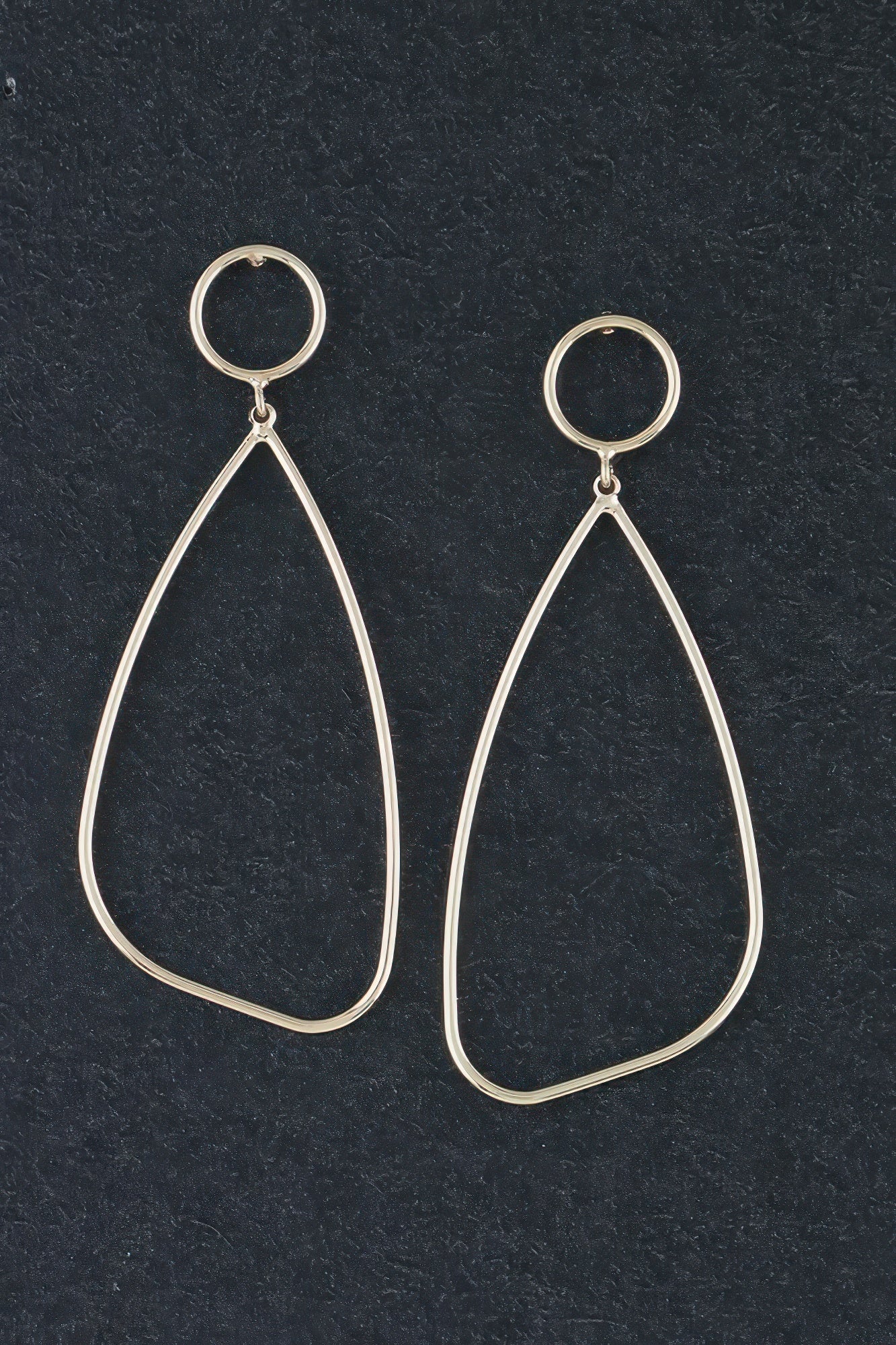 Minimal Abstract Teardrop Earrings product image