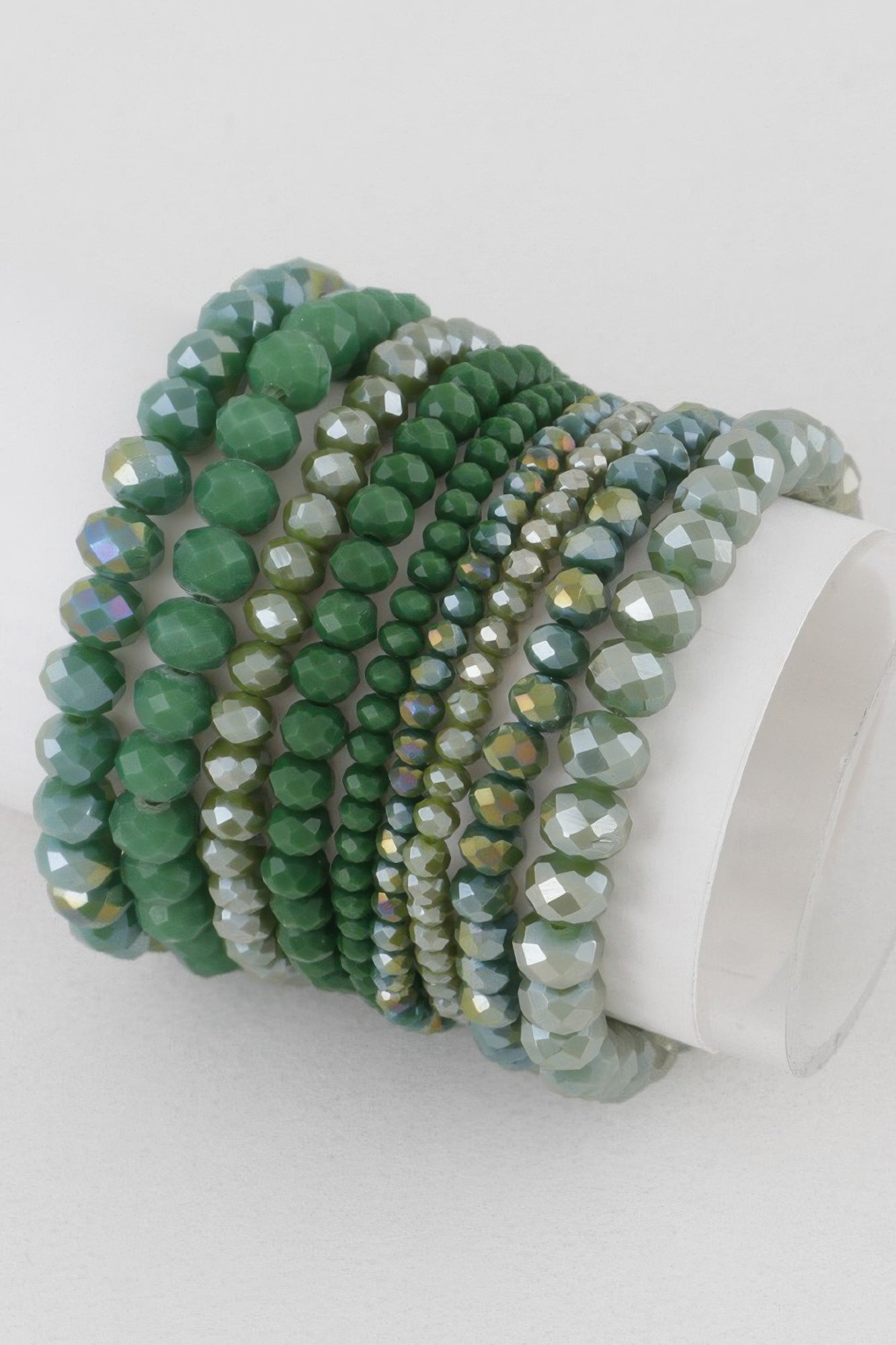 Multi Blaze Crystal Beaded Bracelet product image