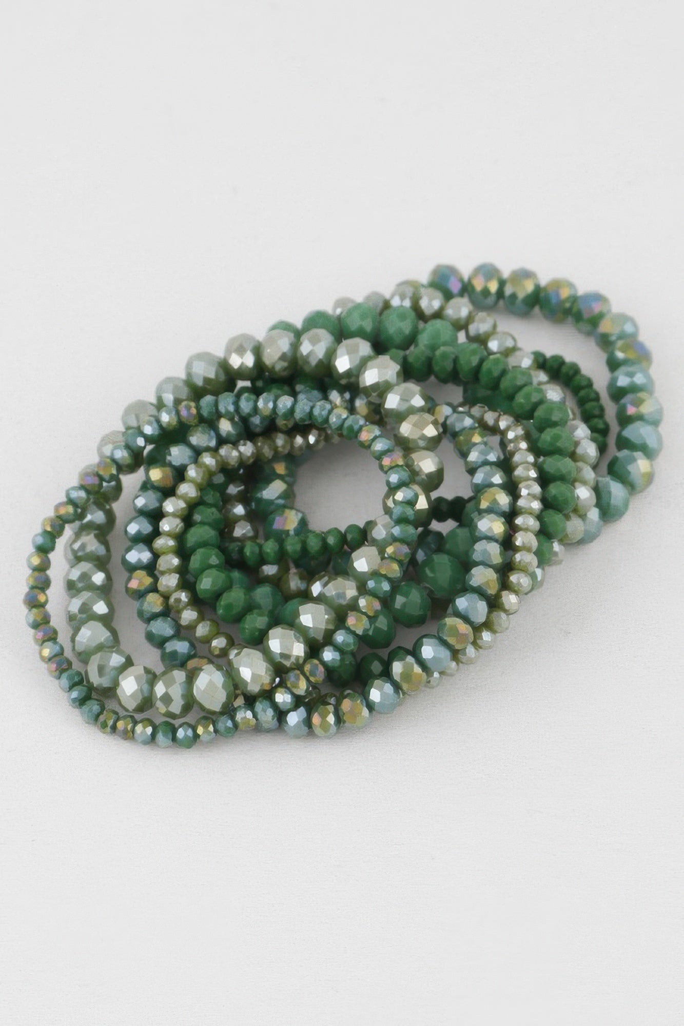 Multi Blaze Crystal Beaded Bracelet product image