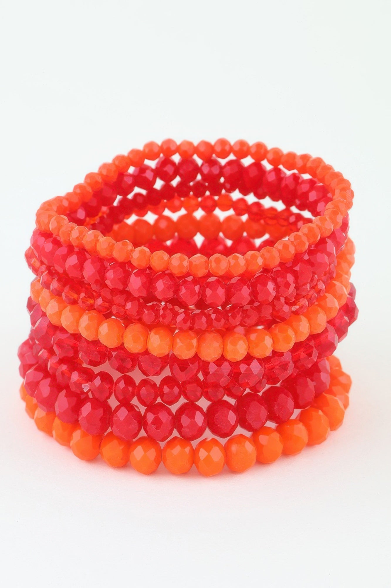 Multi Blaze Crystal Beaded Bracelet product image