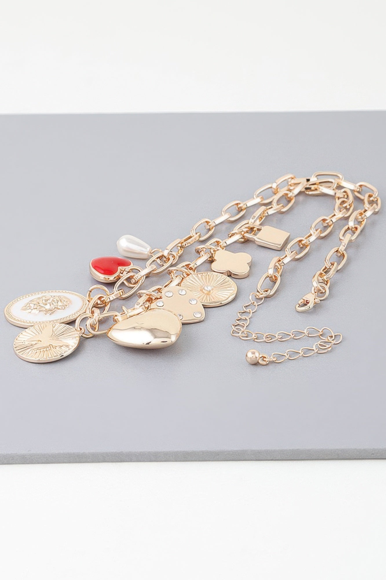 Multiple Dainty Charm Necklace product image