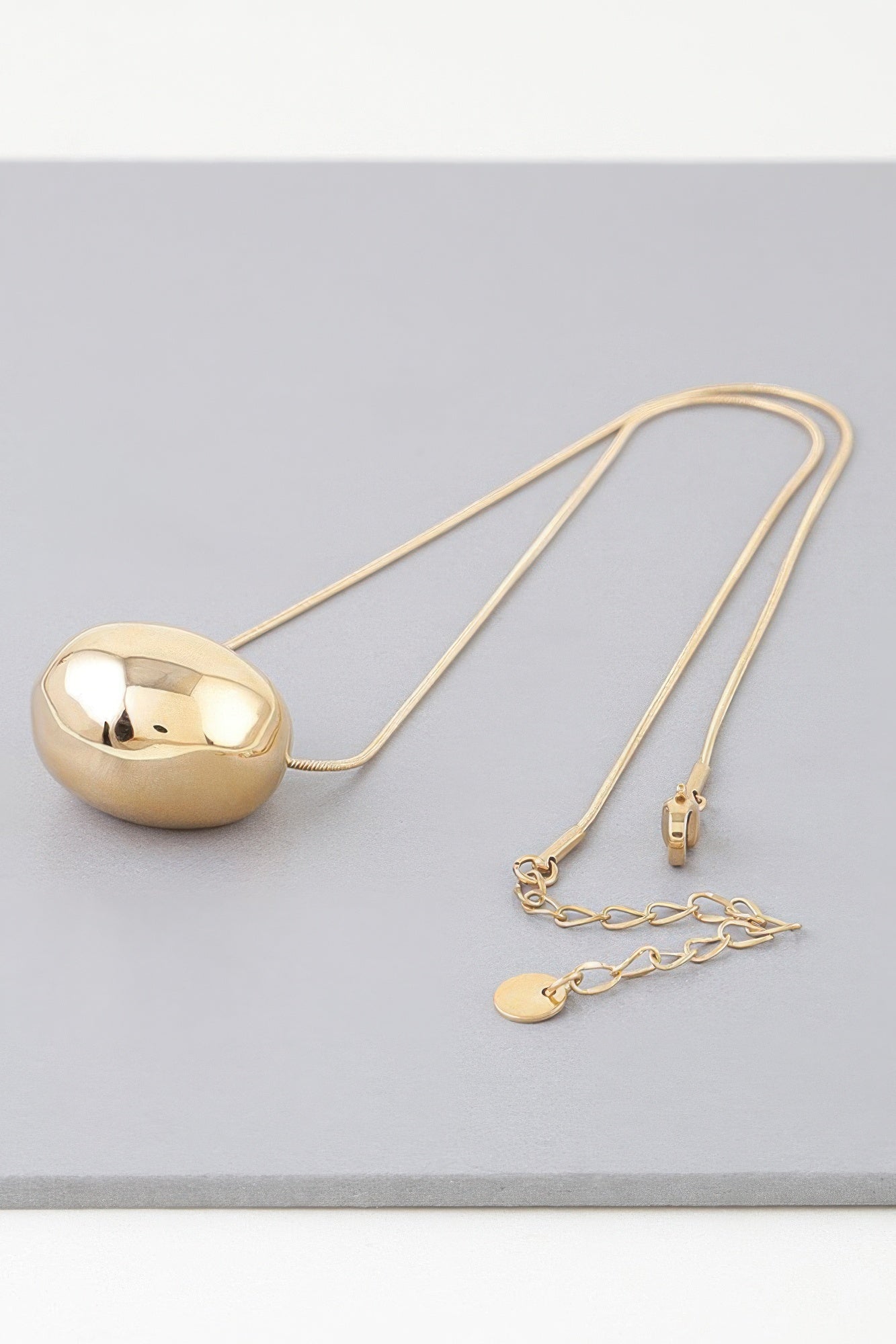Grooved Pendant Necklace product image