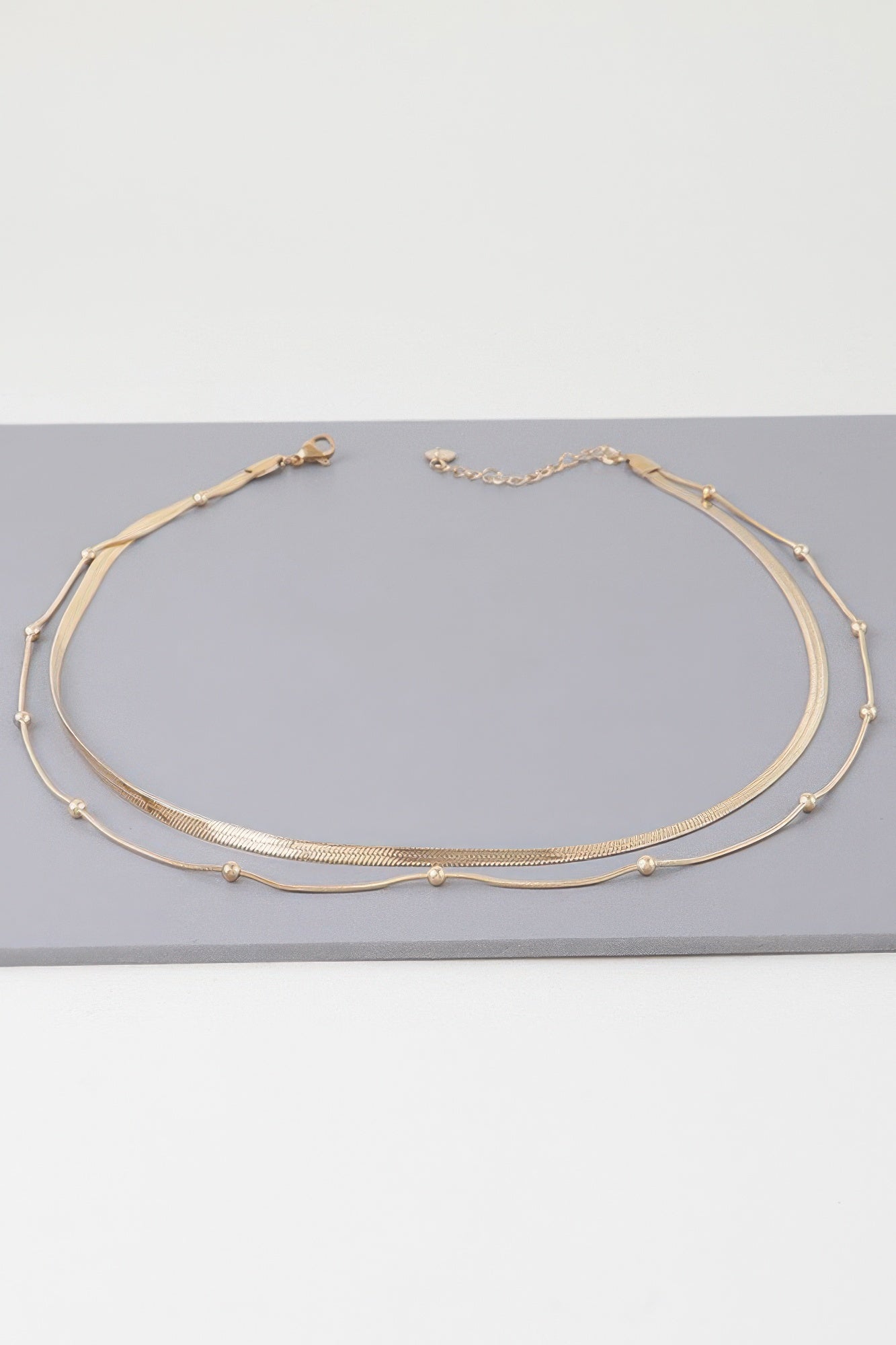 Two Layer Beaded Necklace product image