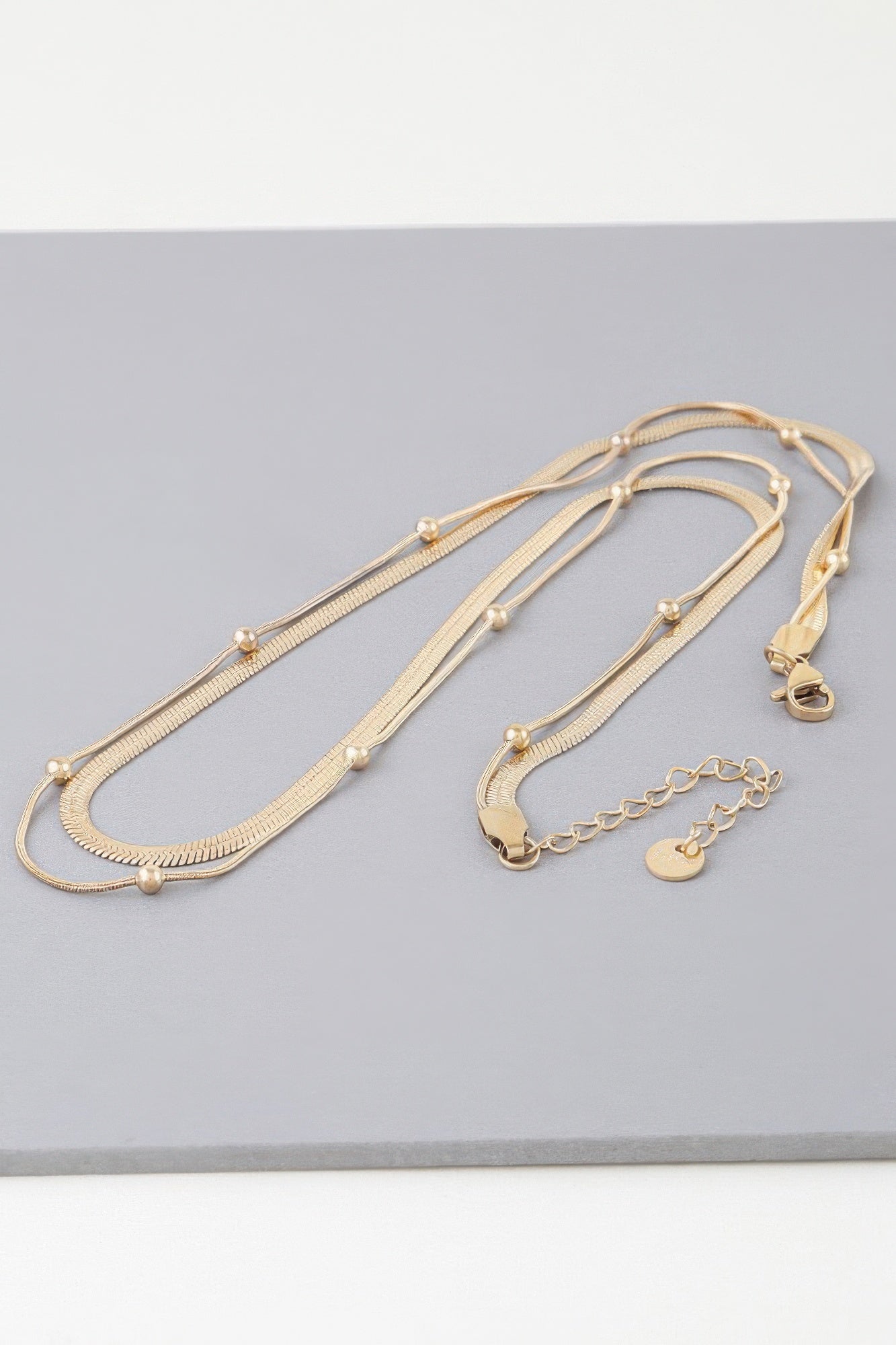 Two Layer Beaded Necklace product image