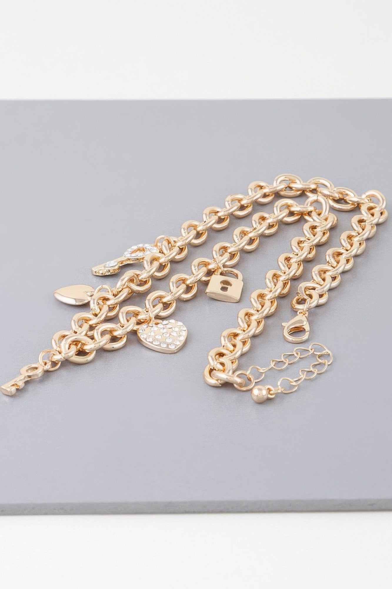 Heart Locker Charm Necklace product image