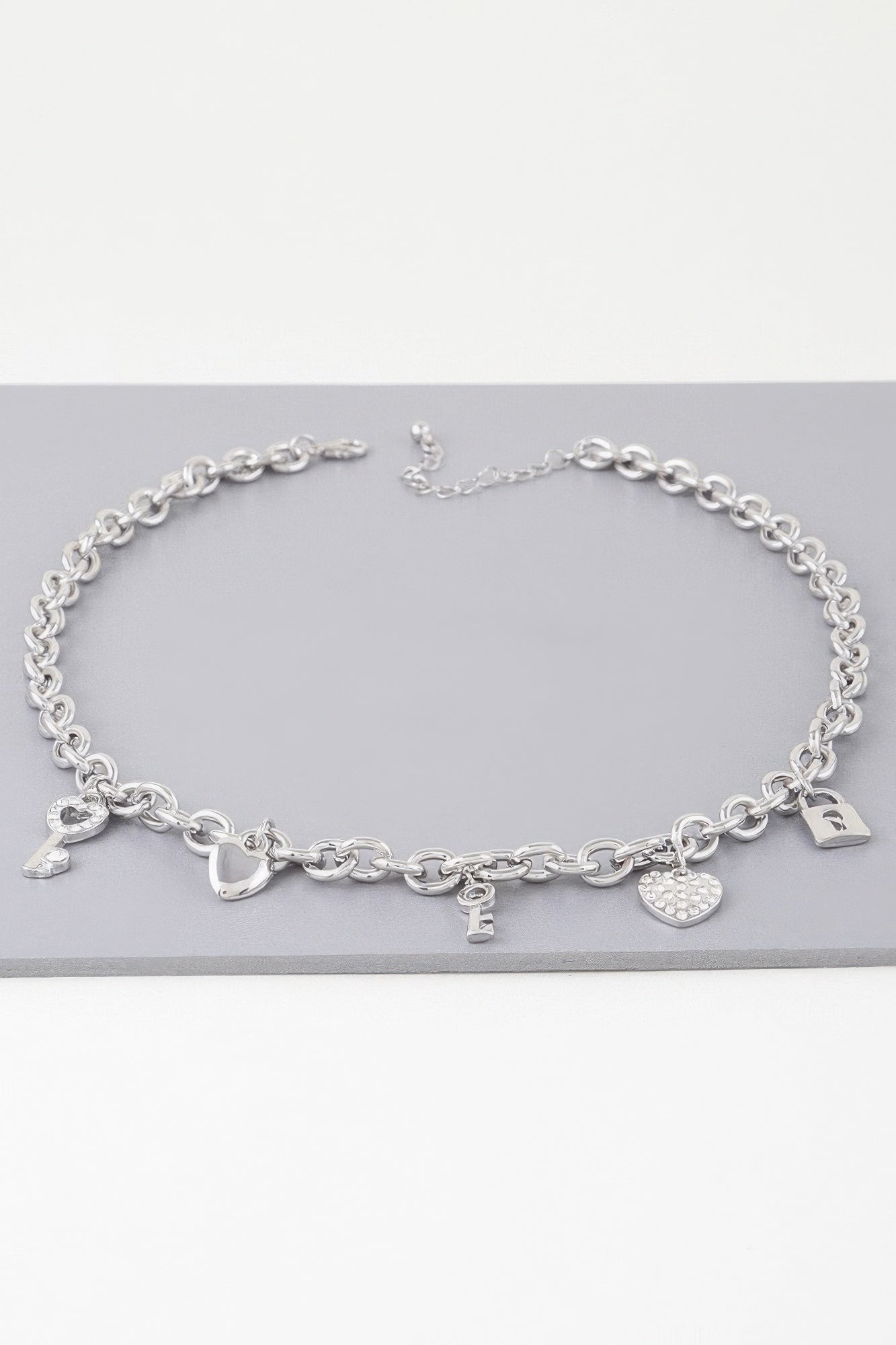 Heart Locker Charm Necklace product image