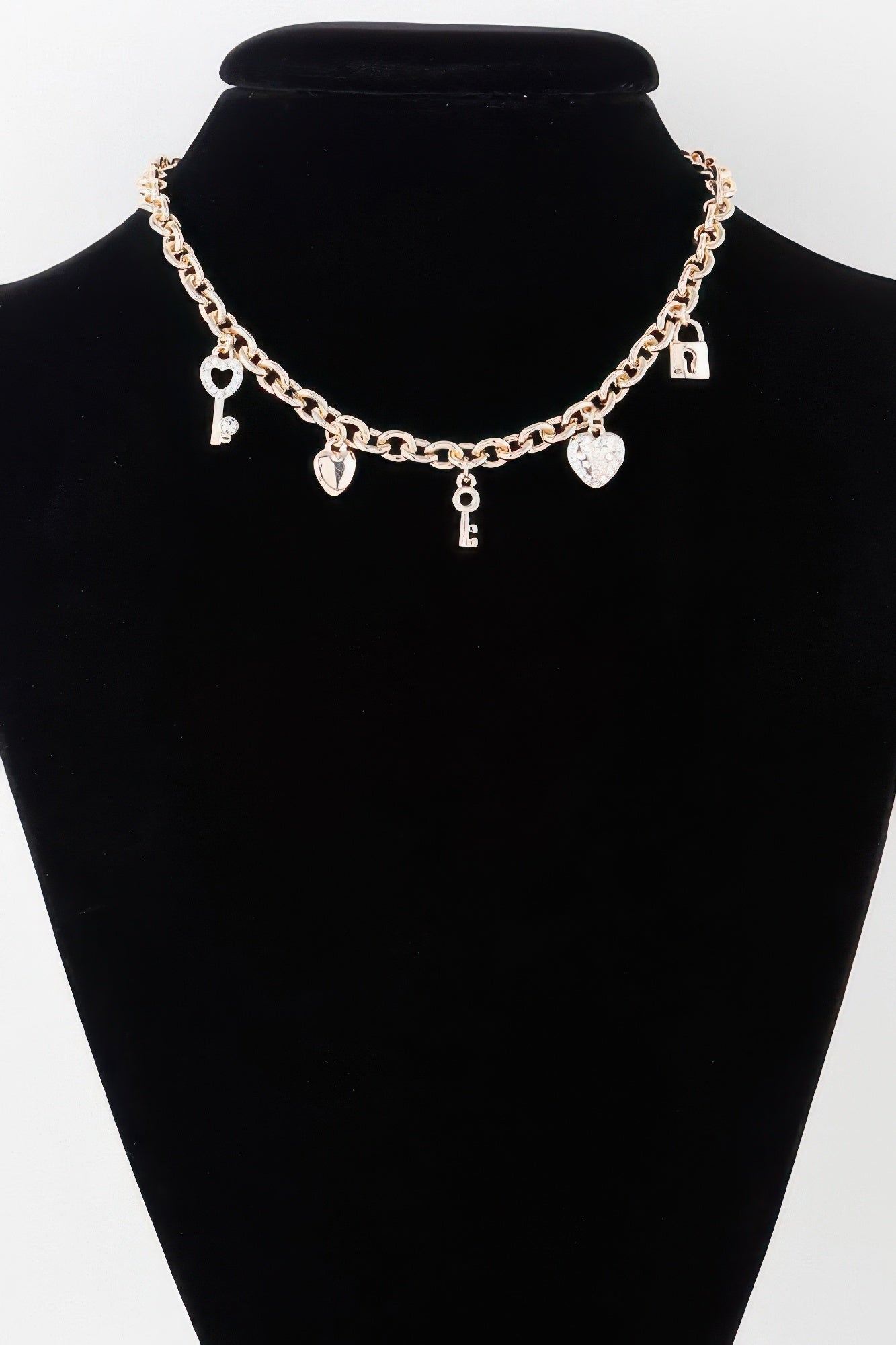 Heart Locker Charm Necklace product image