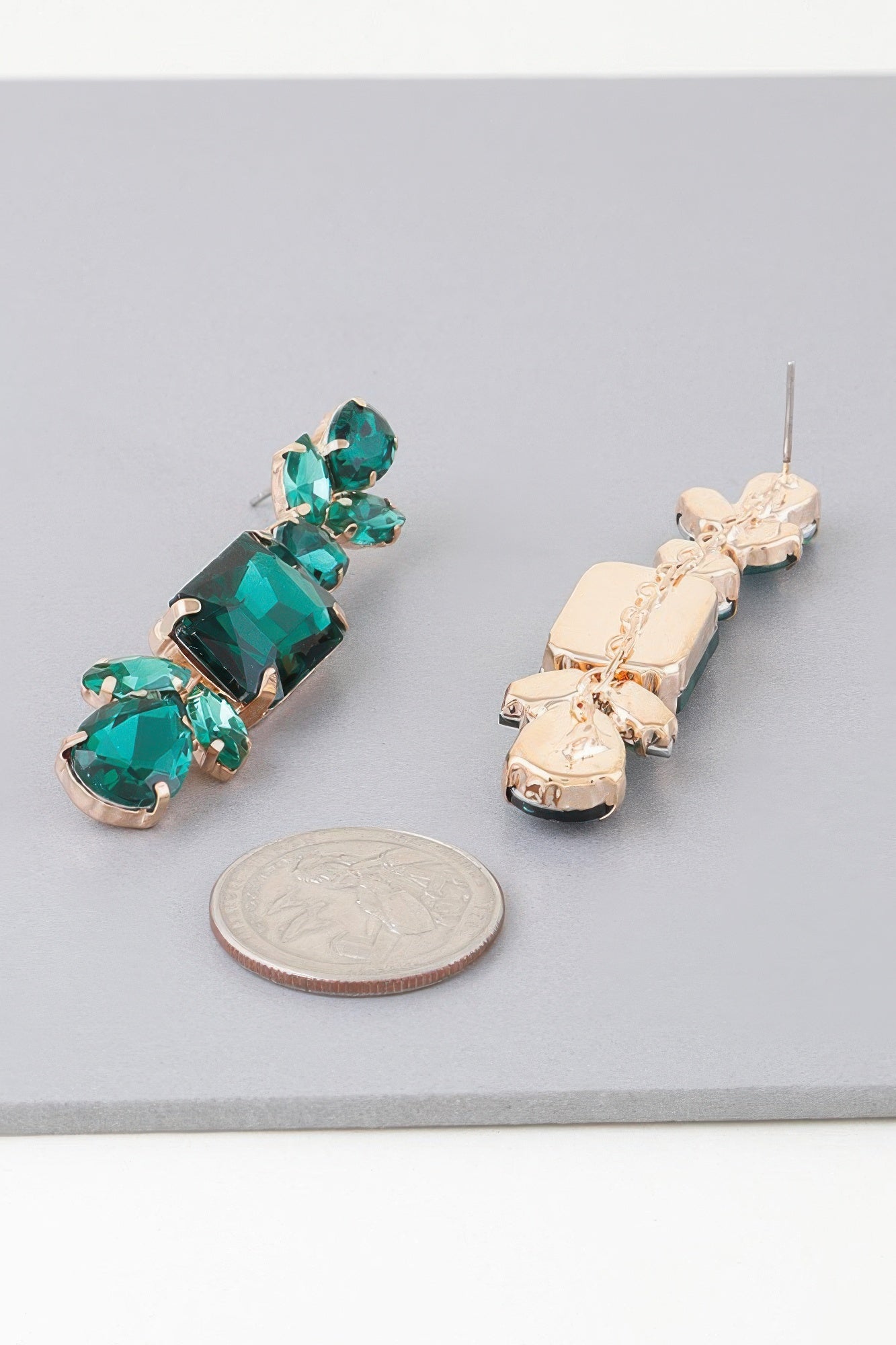 Rhinestone Dangle Drop Earrings product image