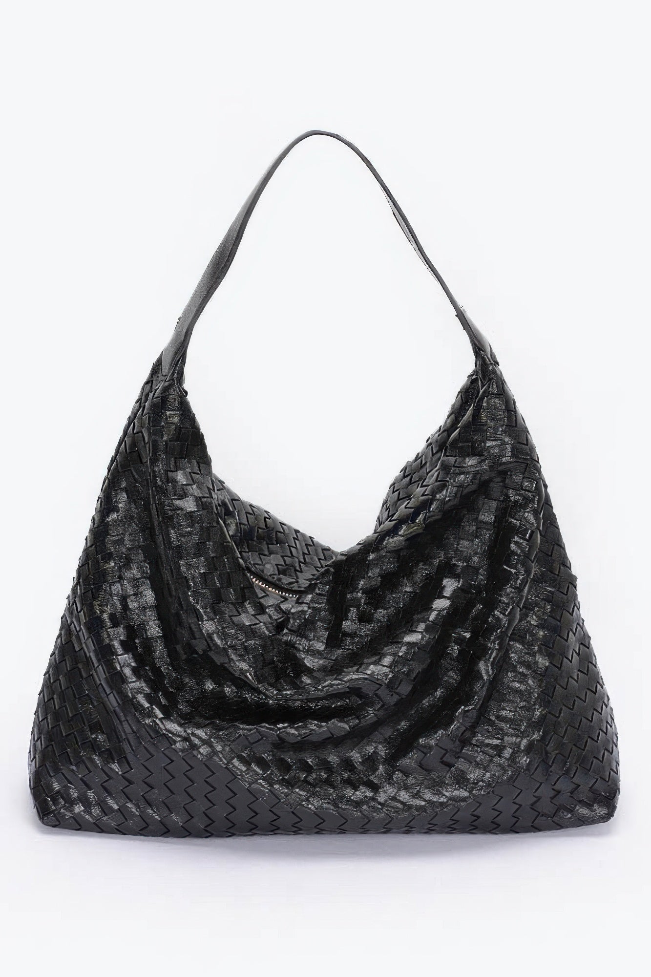 Metallic Braided Tote Bag product image