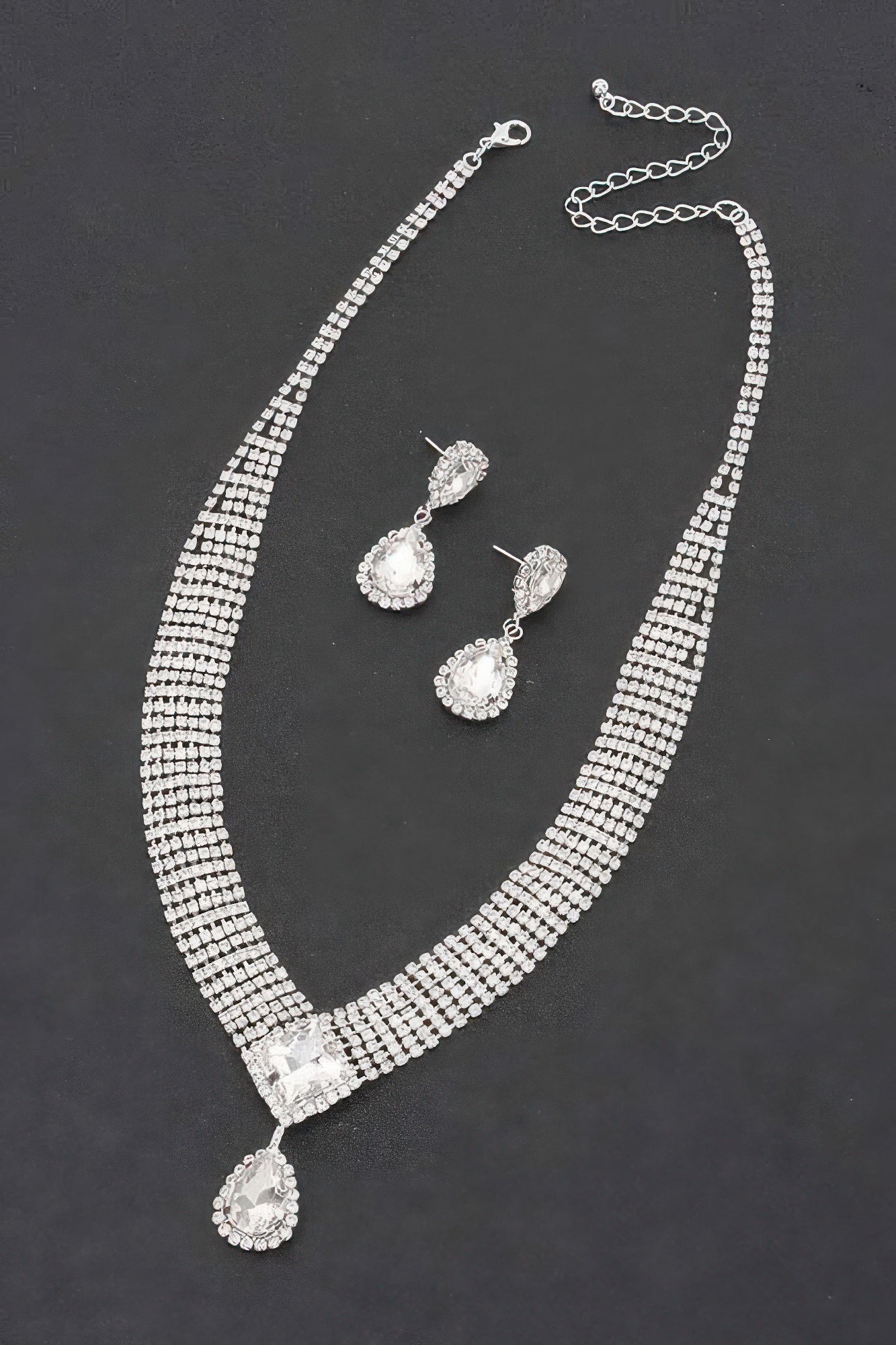 Rhinestone Necklace Set product image