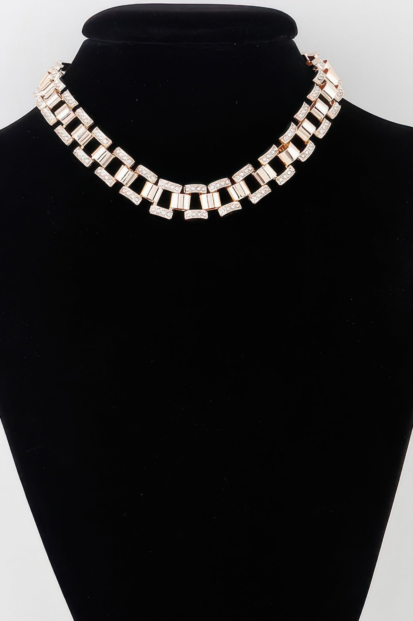 Jeweled Box Chain Necklacee product image