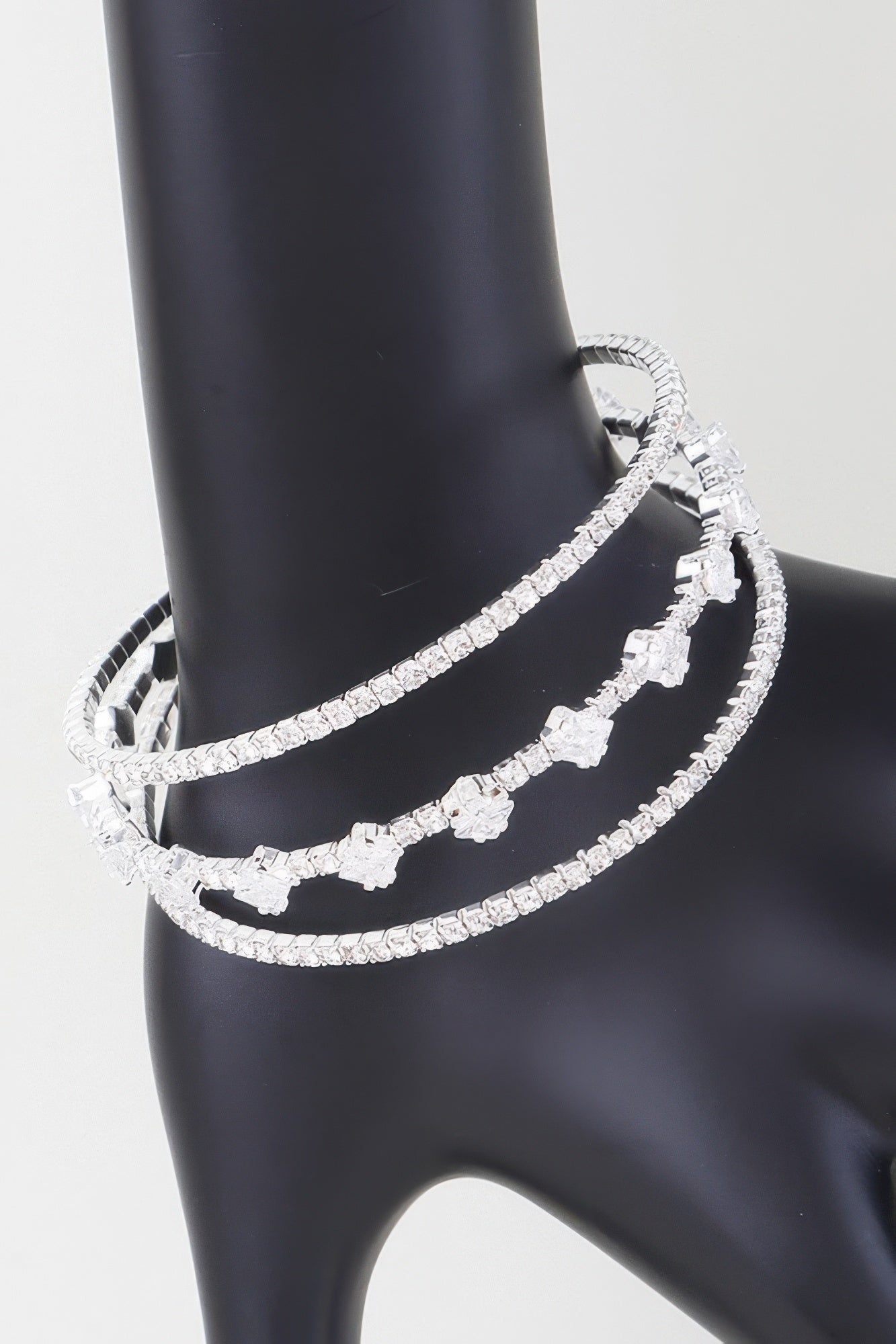 Triple Cubic Zirconia Bracelet product image