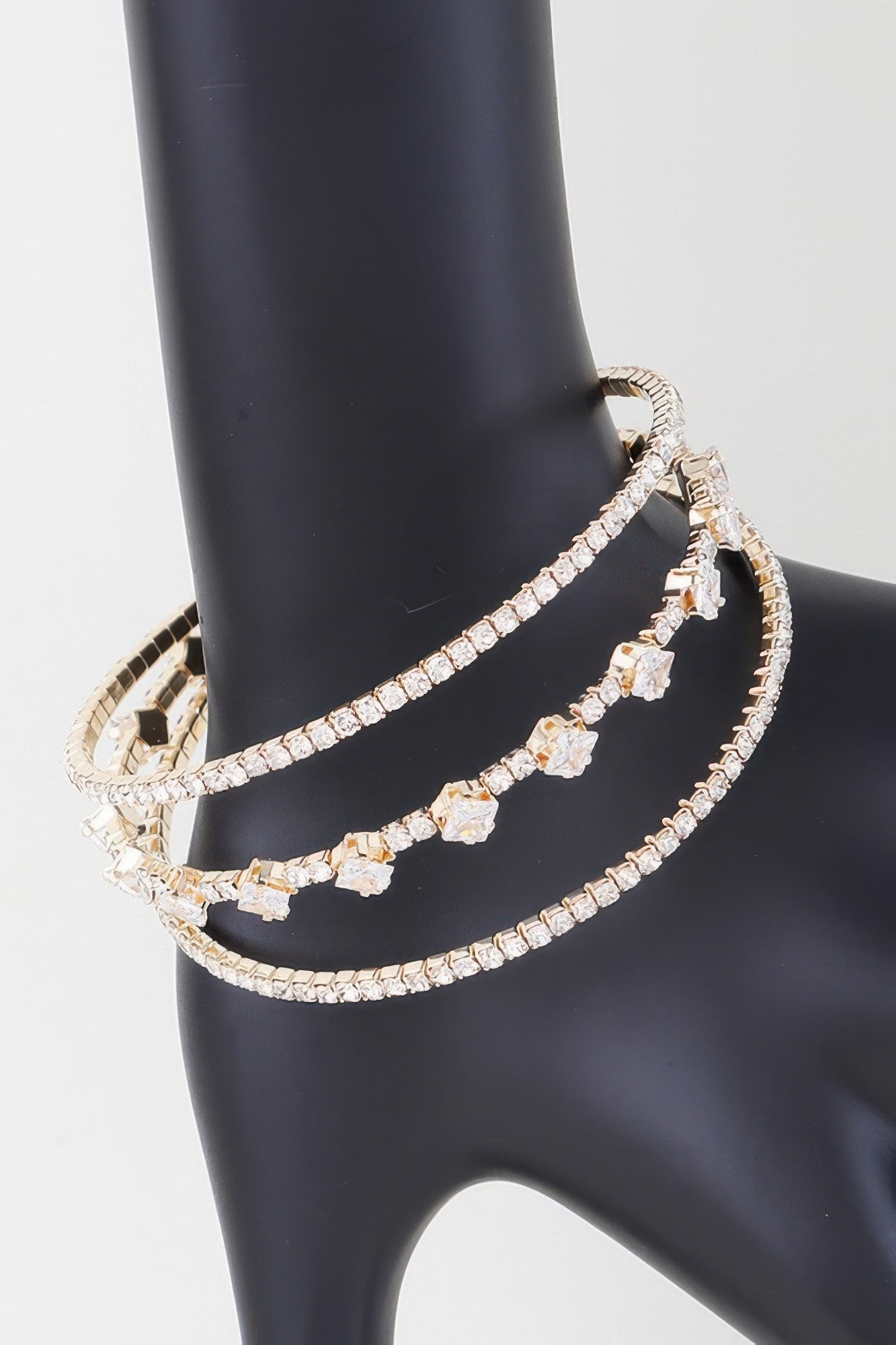 Triple Cubic Zirconia Bracelet product image