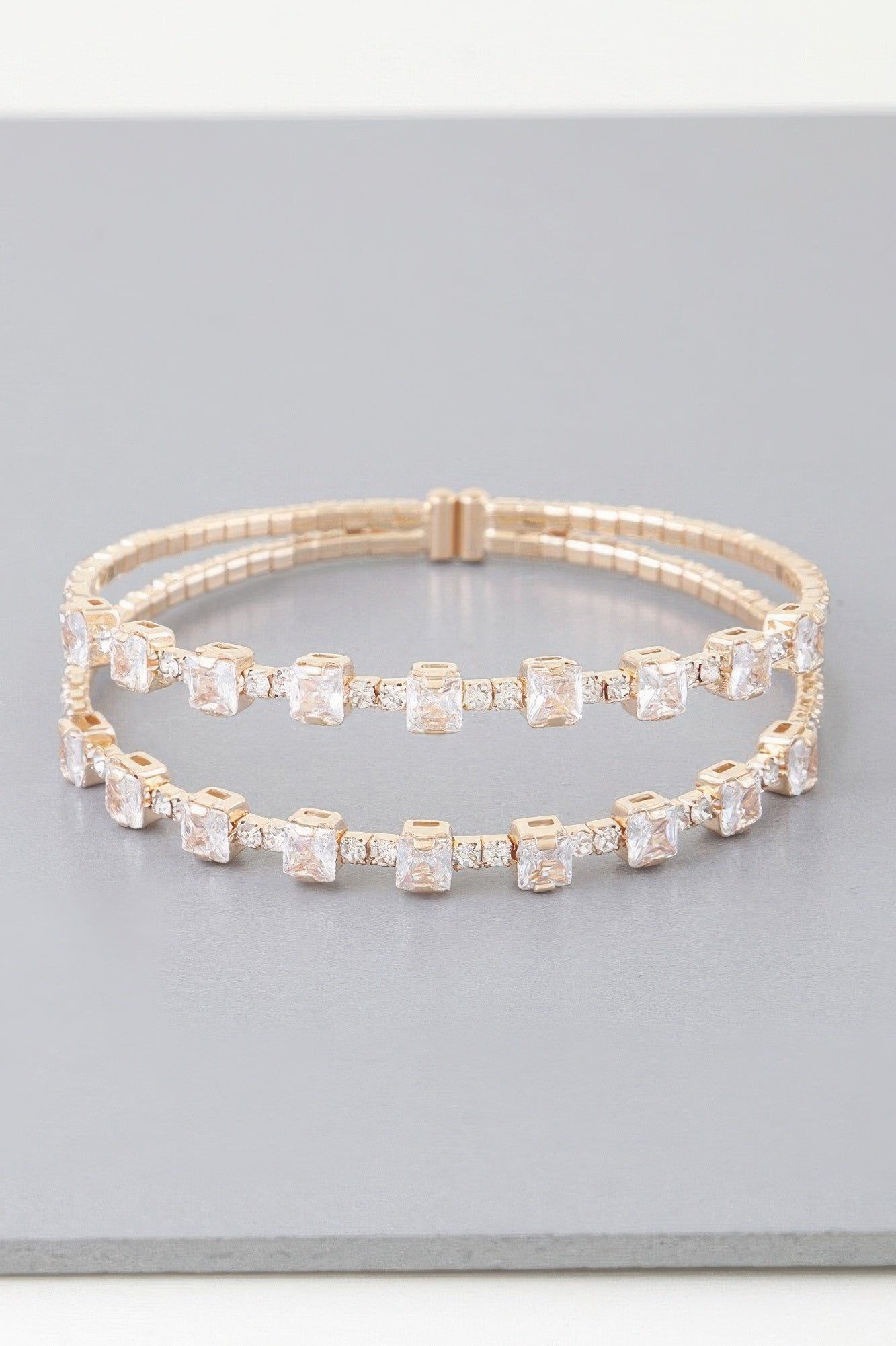 Double Cubic Zirconia Bracelet product image