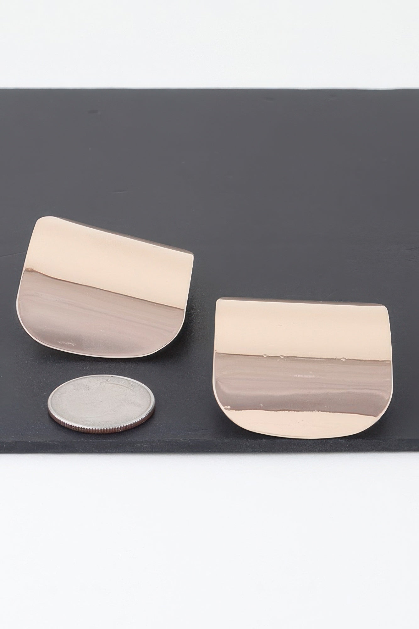 Modern Shiny Plate Earrings product image