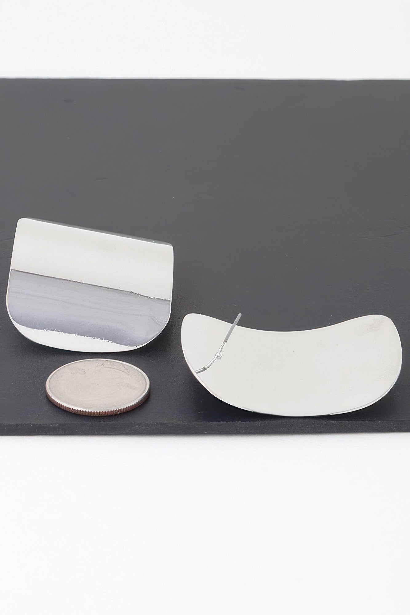 Modern Shiny Plate Earrings product image