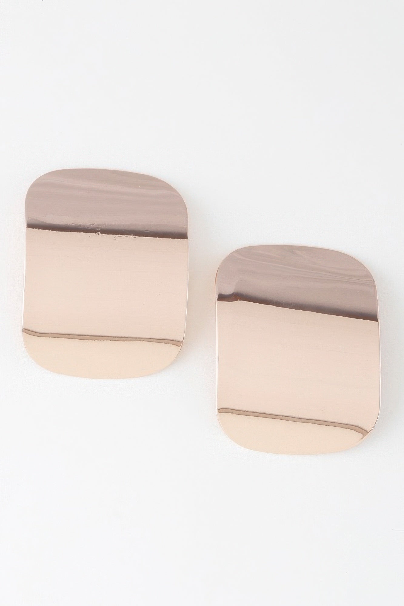 Modern Shiny Plate Earrings product image