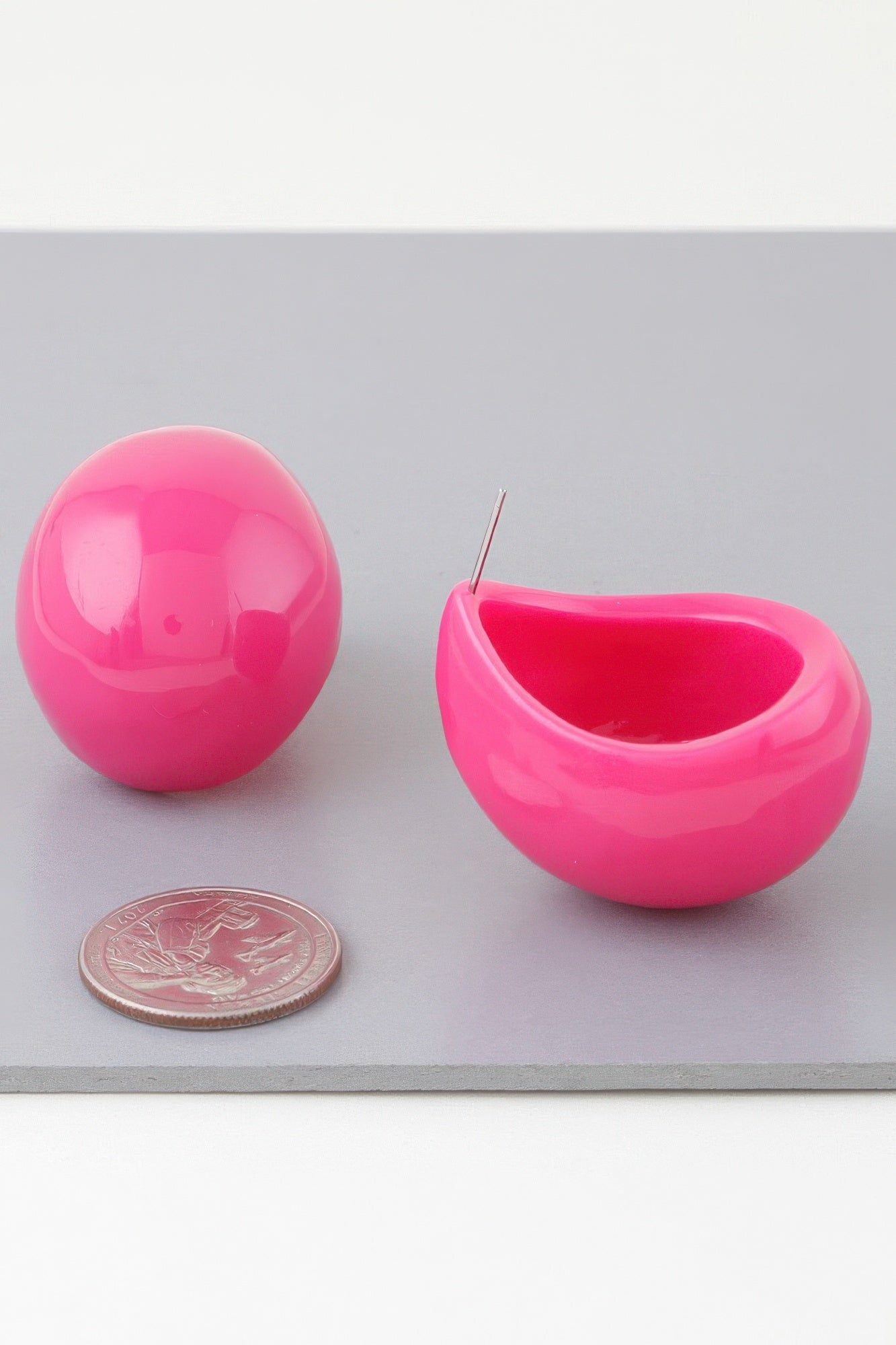 Bright Retro Dome Earrings product image