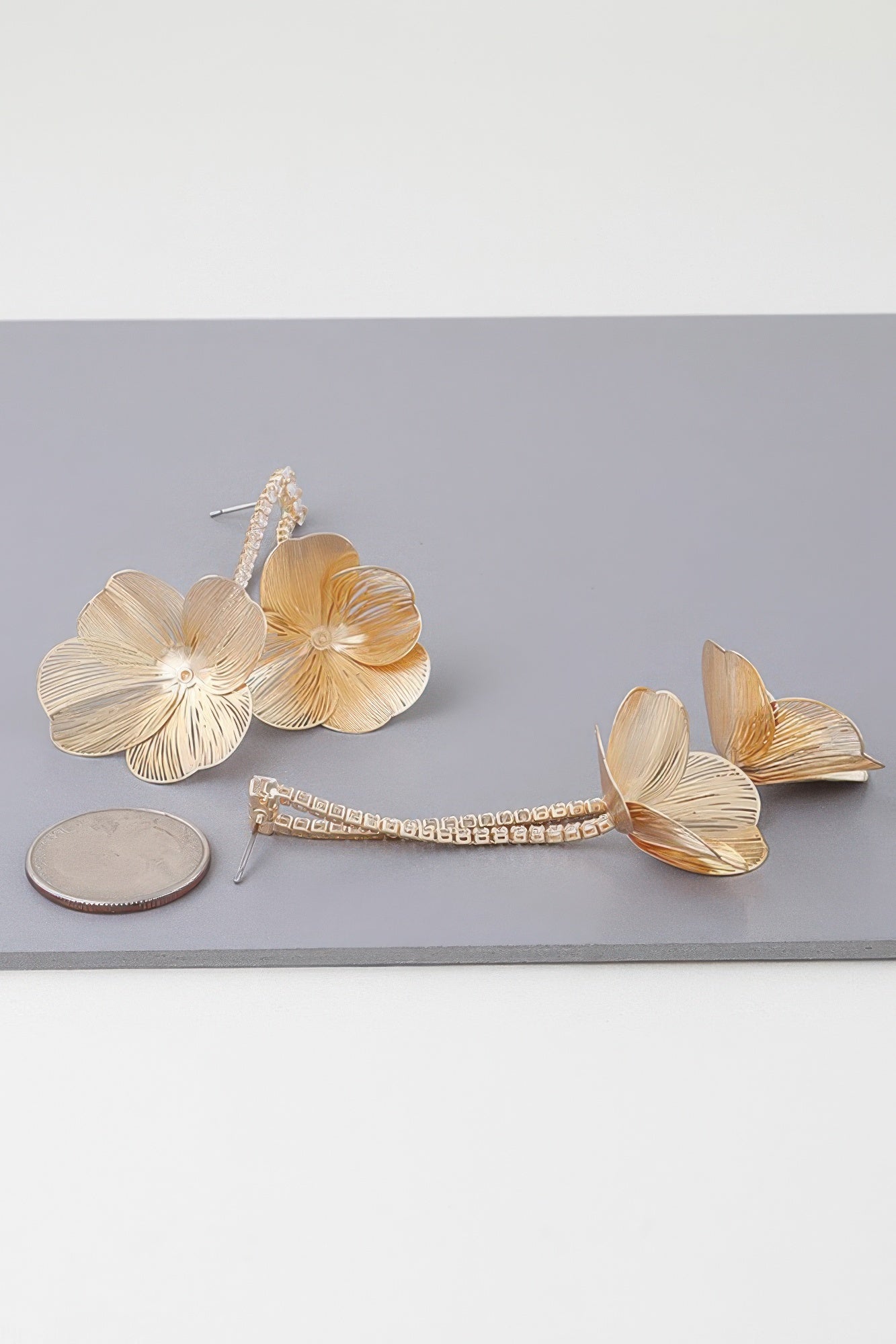 Delicate Blossom Jewel Drop Earrings product image