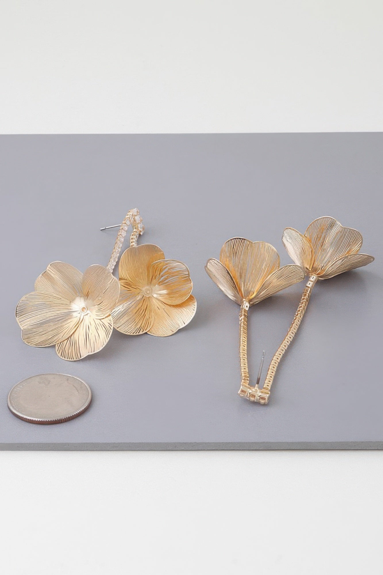 Delicate Blossom Jewel Drop Earrings product image