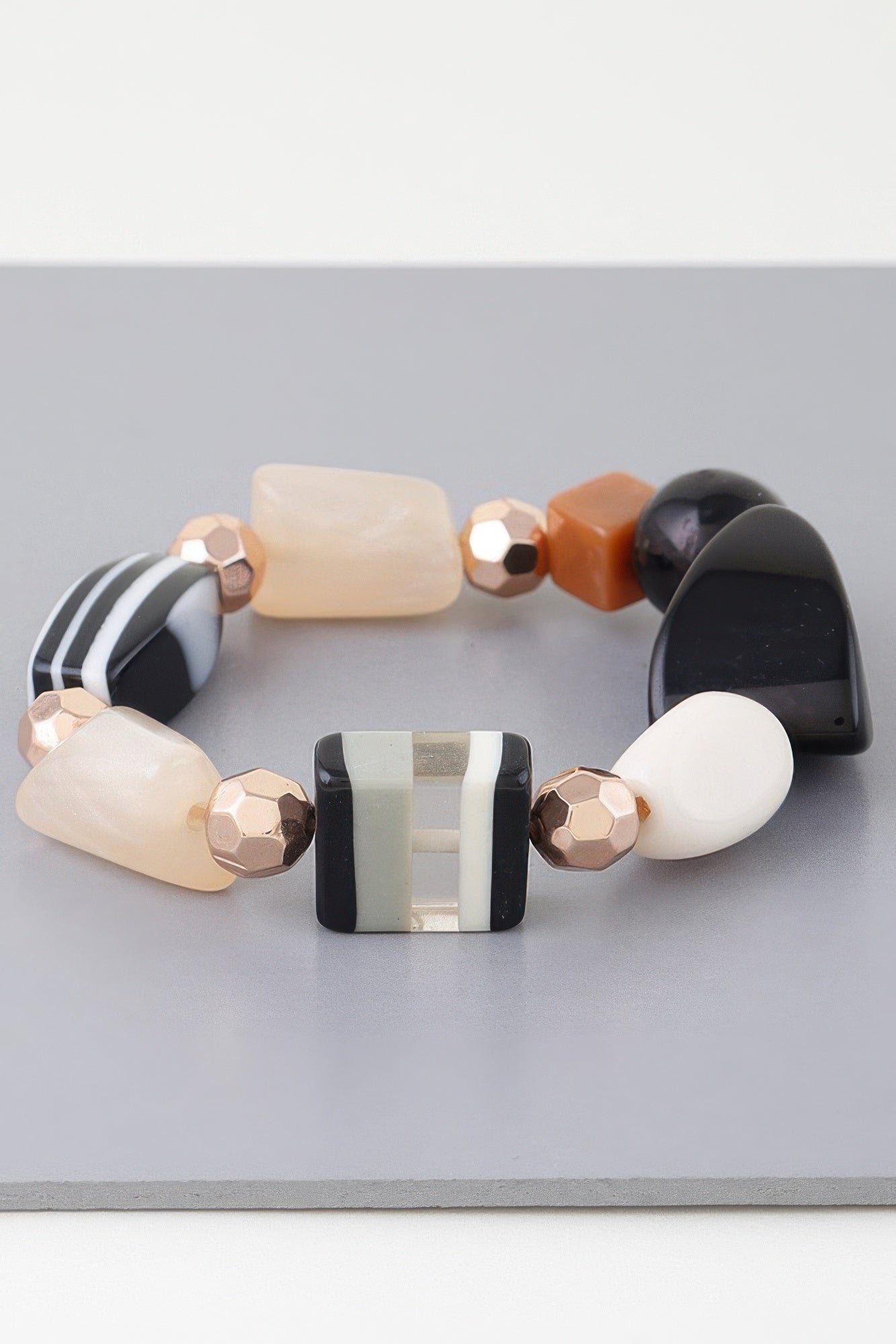 Multi Geometric Stone Bracelet product image