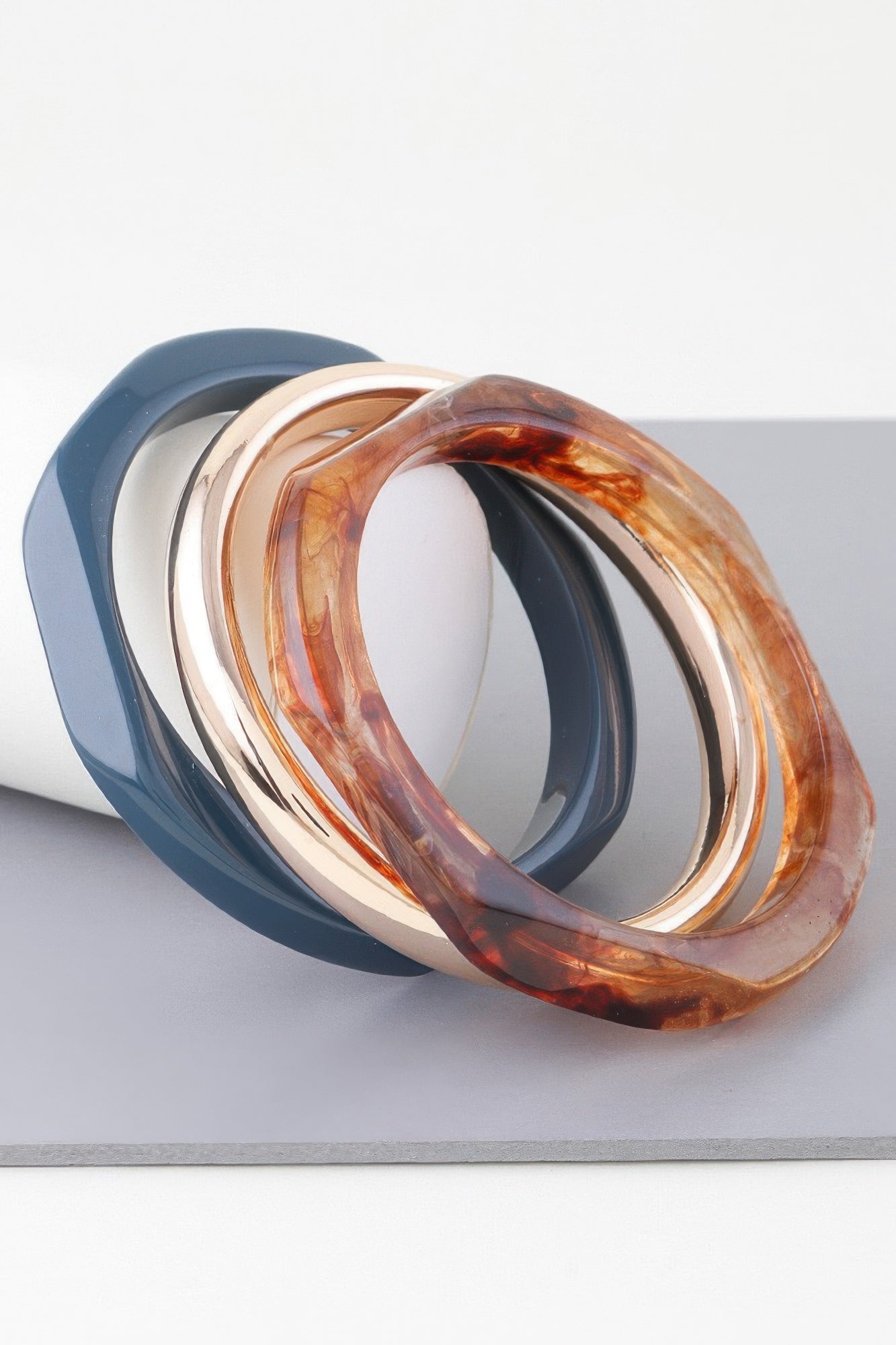 Triple Geometric Marble Bracelet product image