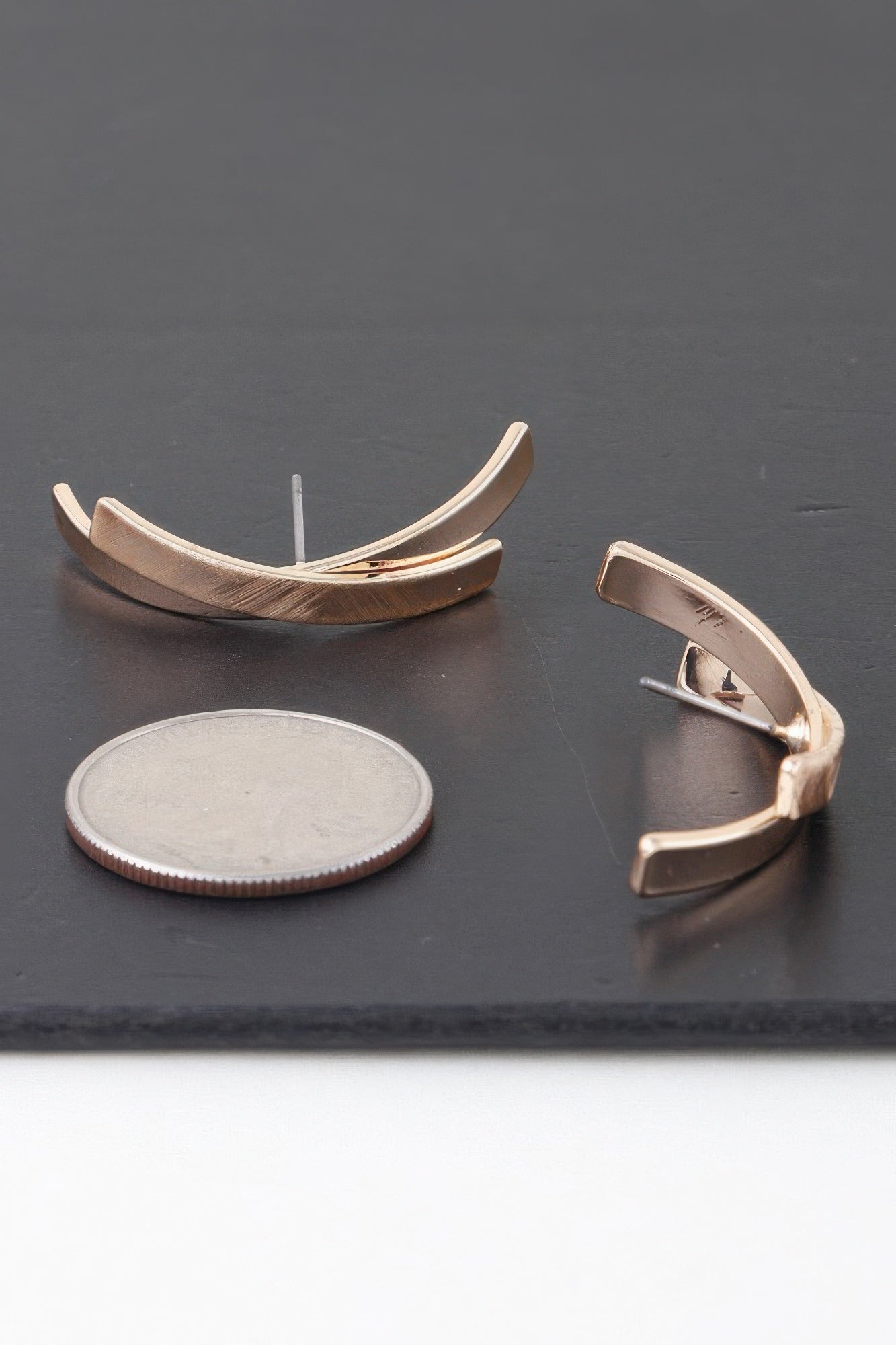 Modern Crossed Paths Earrings product image