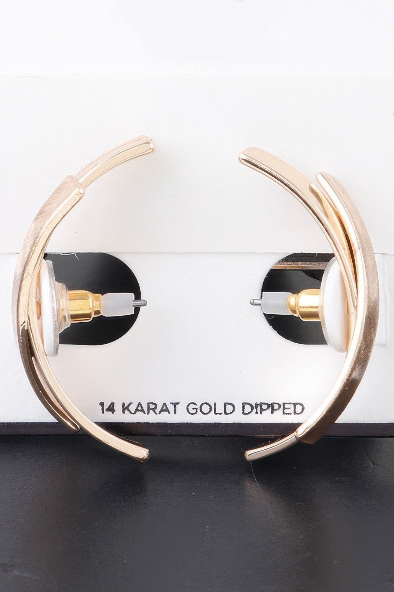 Modern Crossed Paths Earrings product image