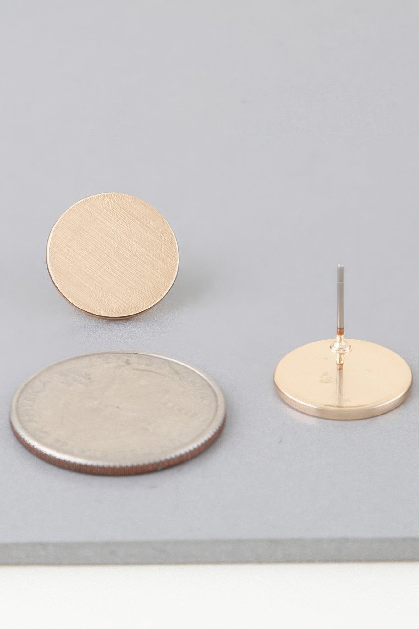 Matte Abstract Disc Earrings product image