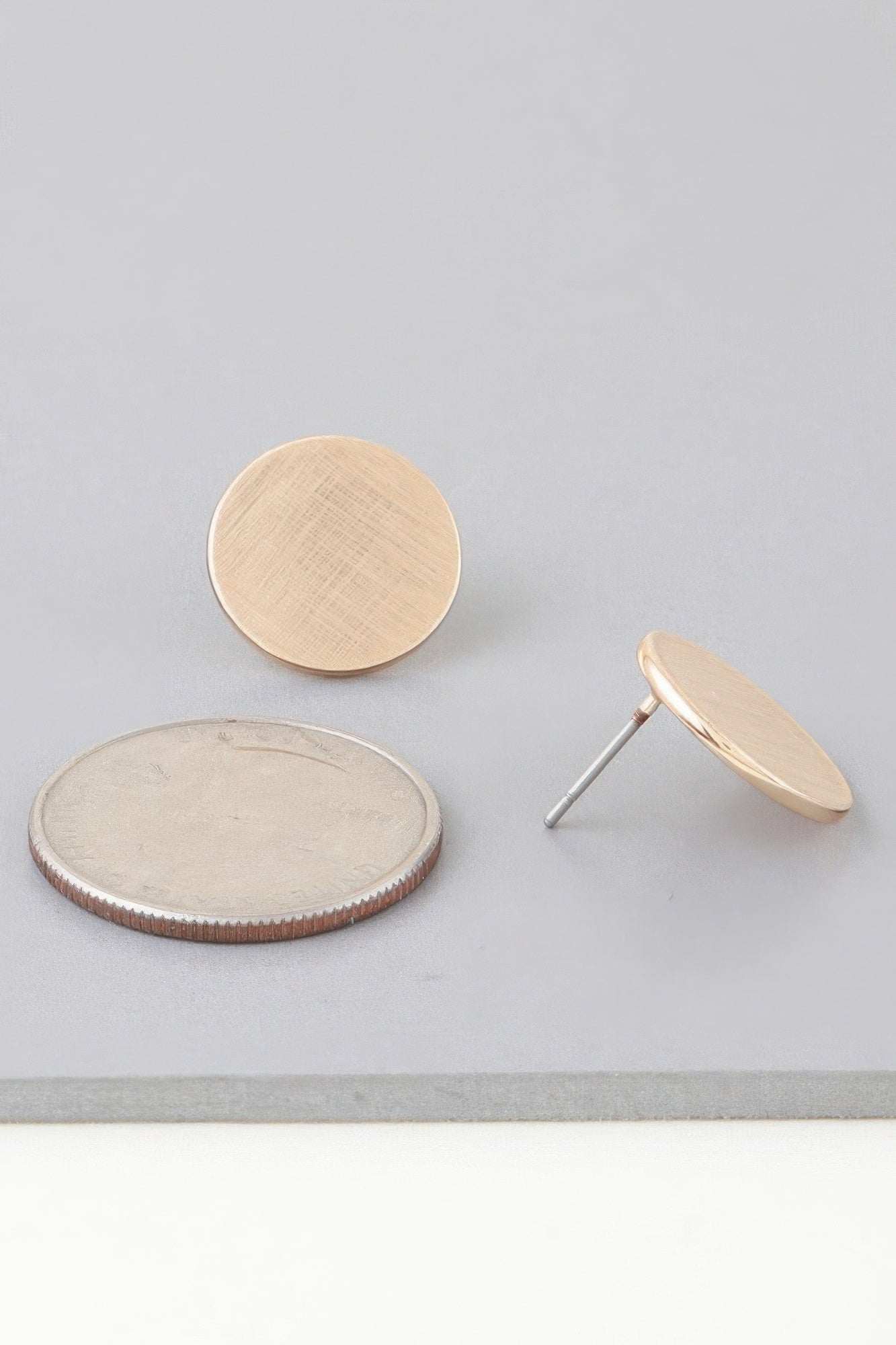 Matte Abstract Disc Earrings product image