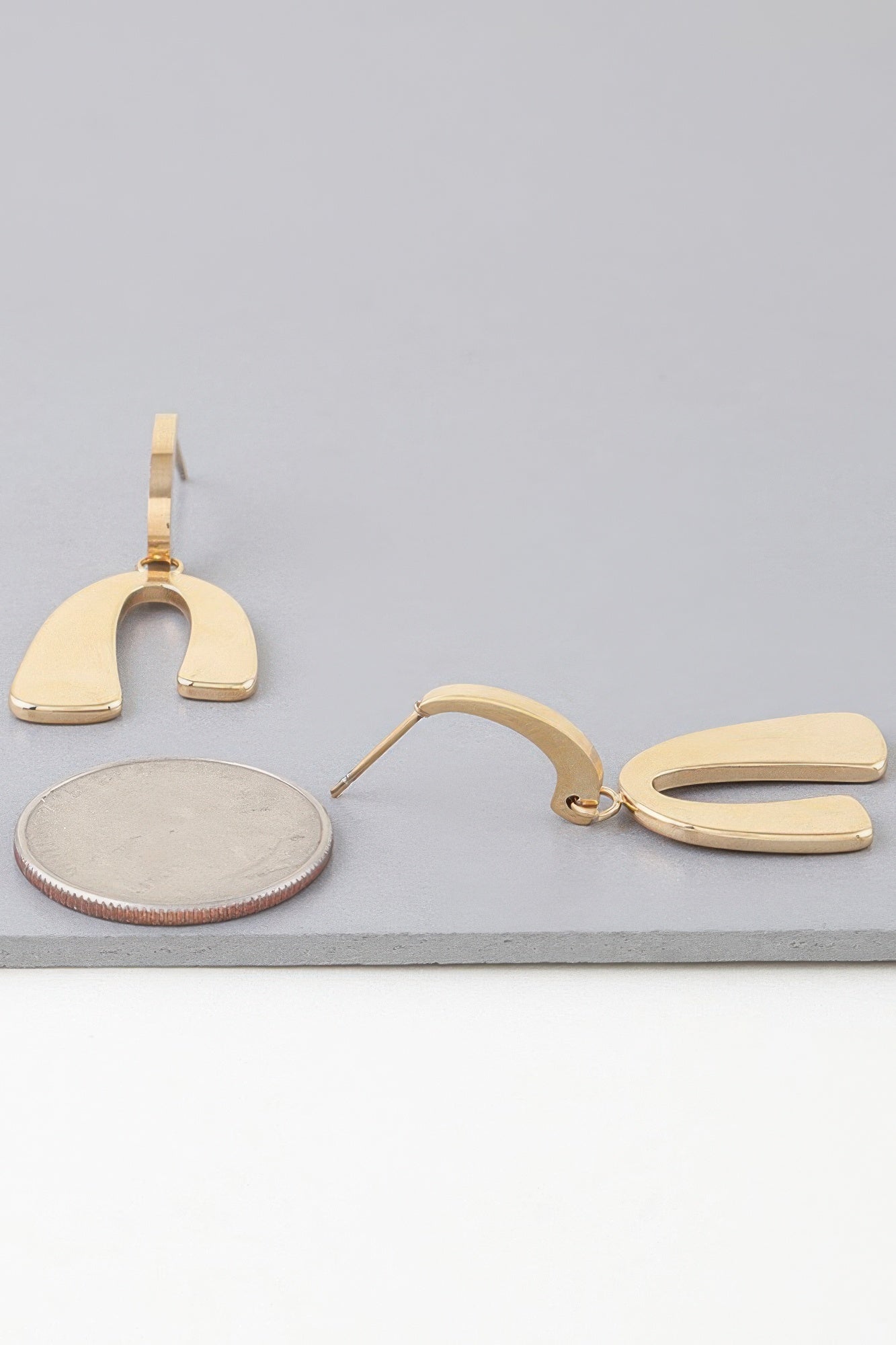 Abstract Arch Drop Earrings product image