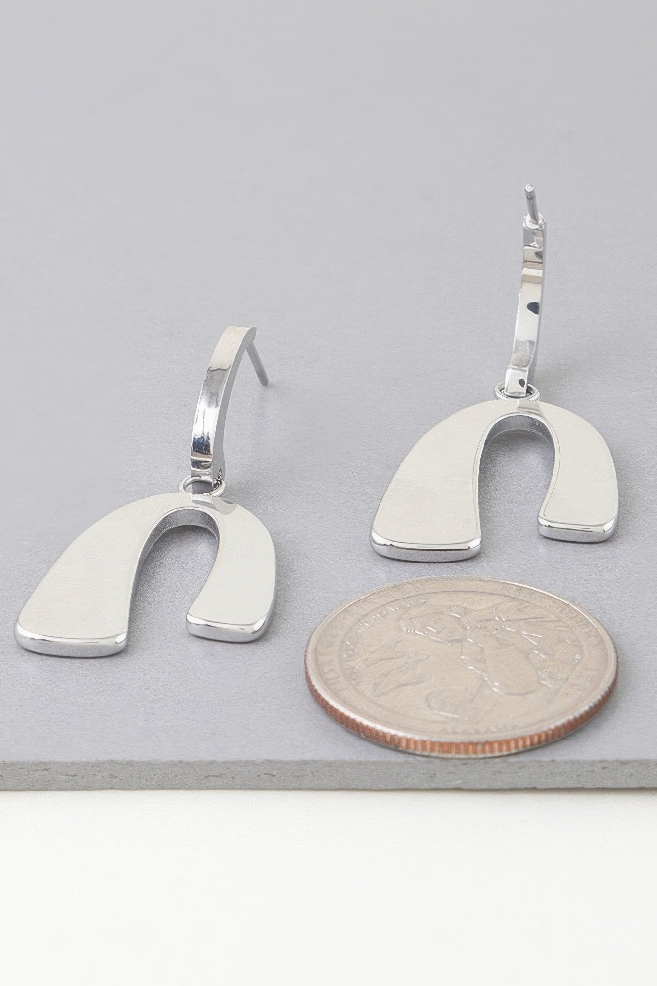 Abstract Arch Drop Earrings product image