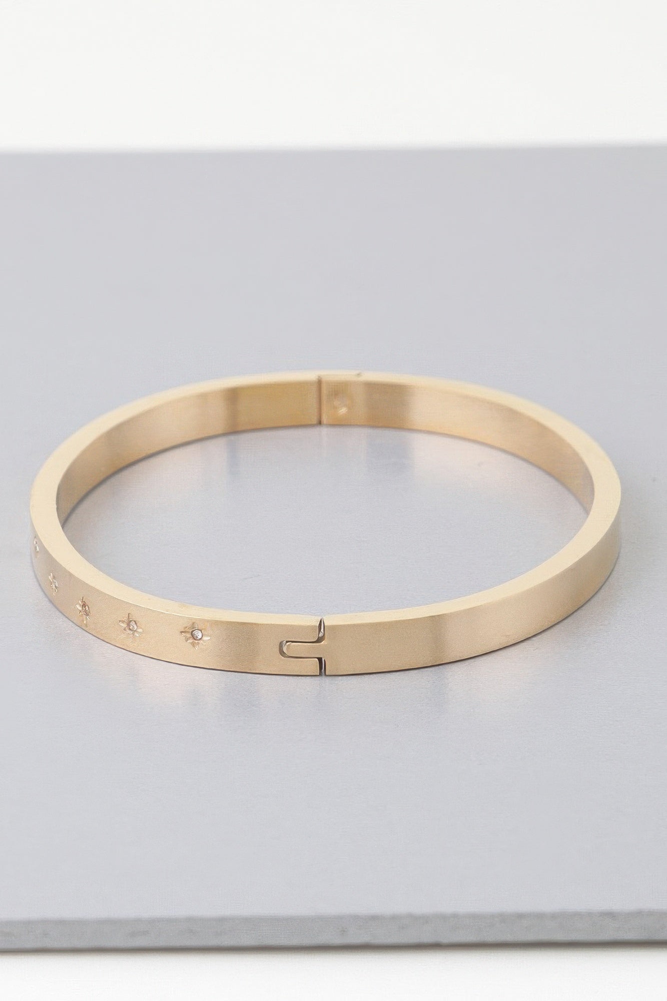 Shining Star Embedded Cuff Bracelet product image