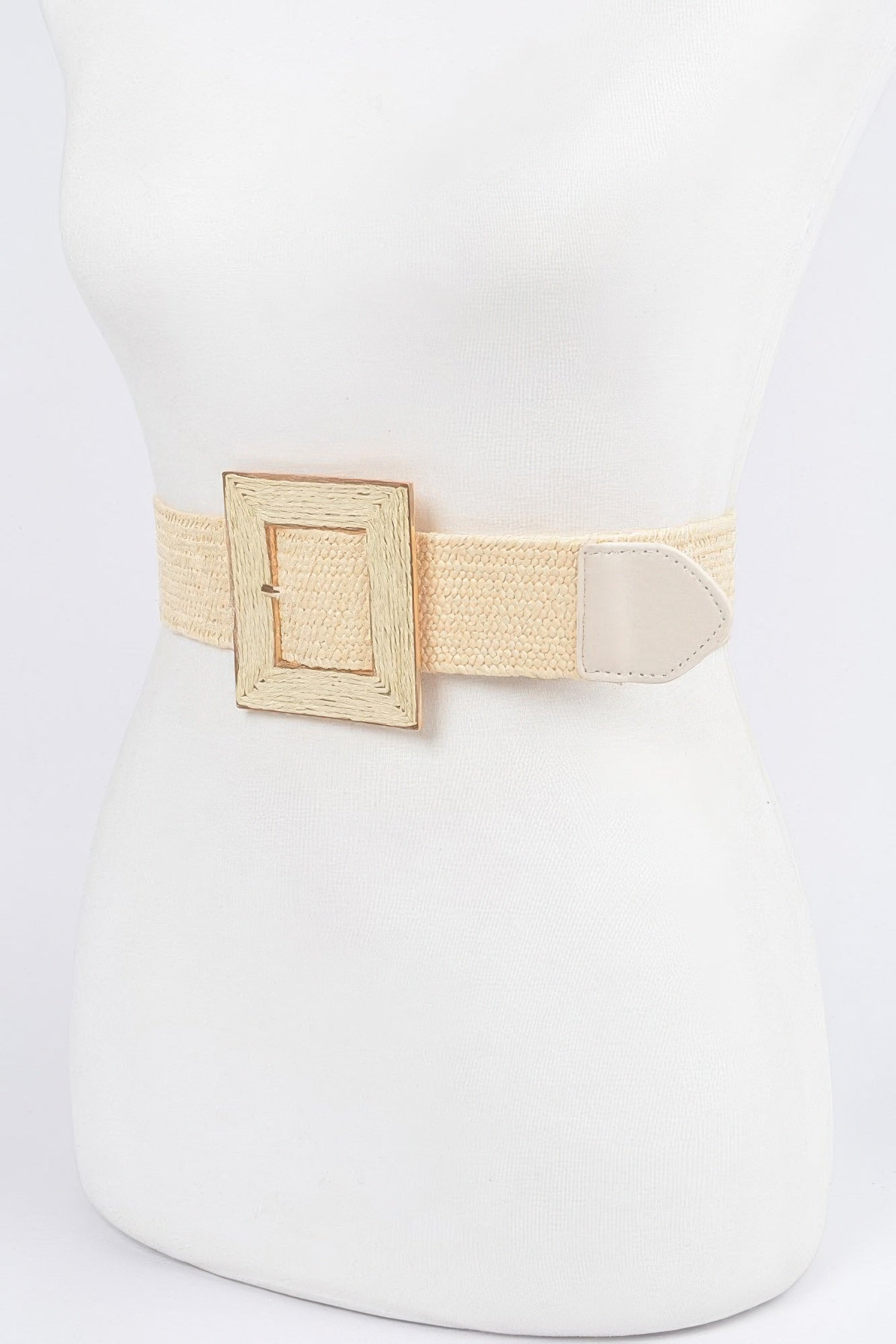 Square Buckle Stretch Belt product image