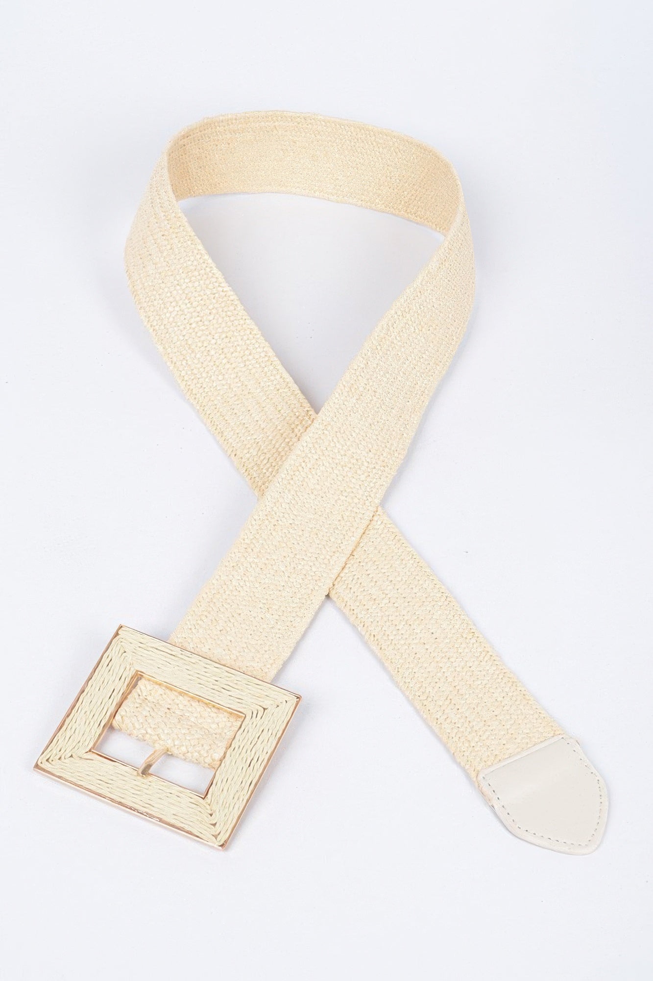 Square Buckle Stretch Belt product image