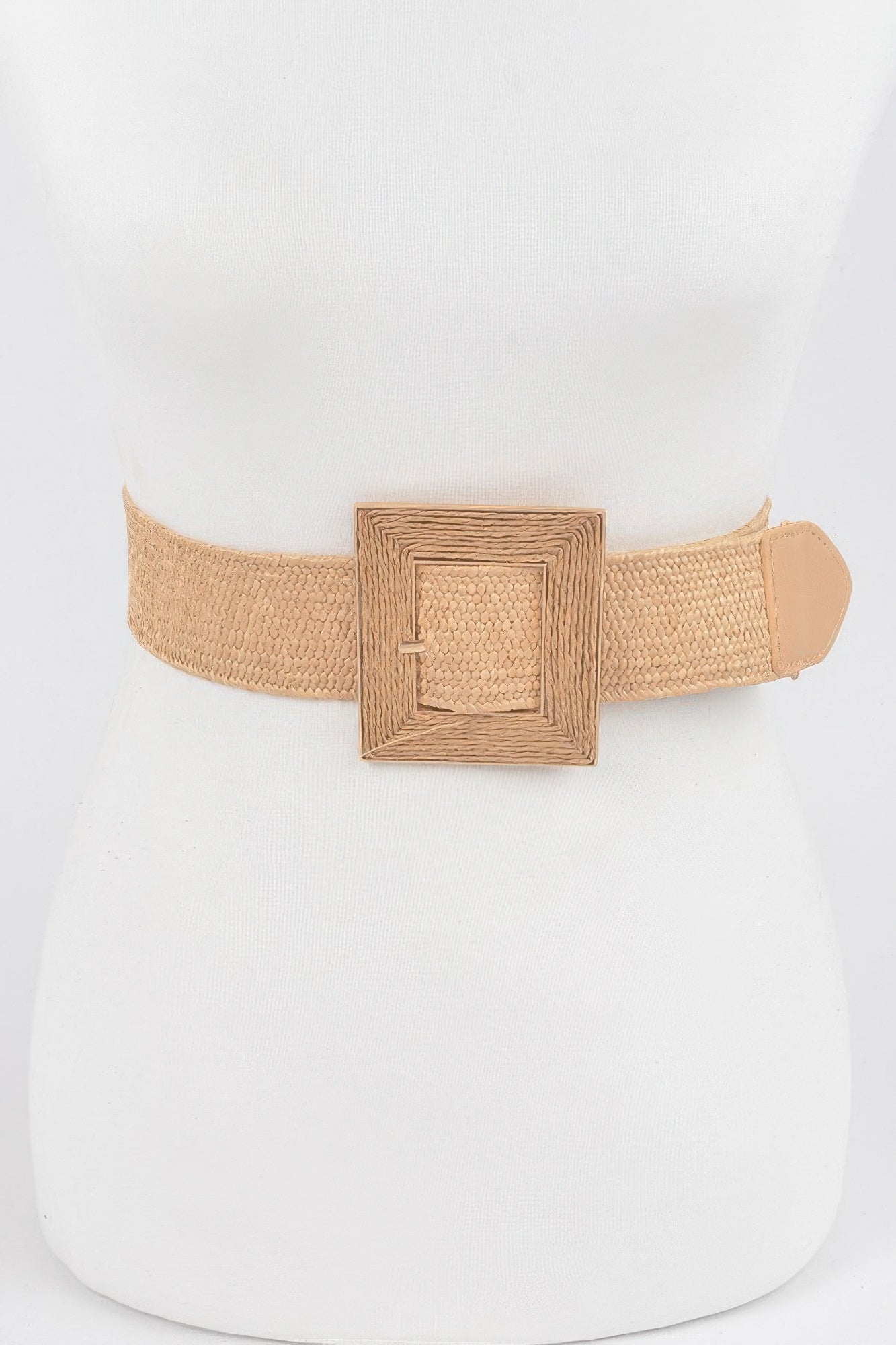Square Buckle Stretch Belt product image