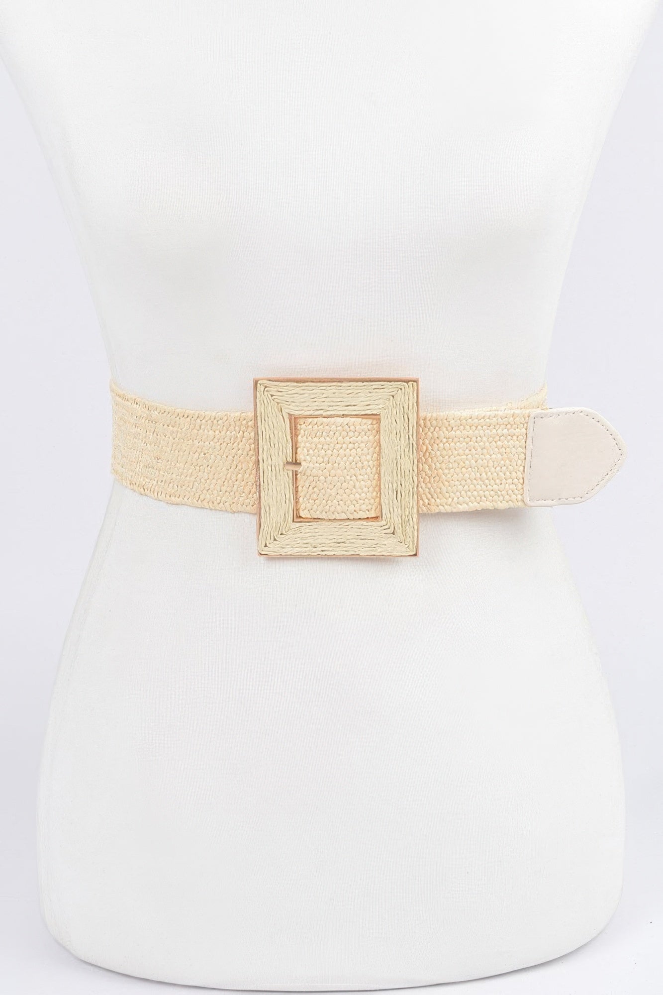 Square Buckle Stretch Belt product image