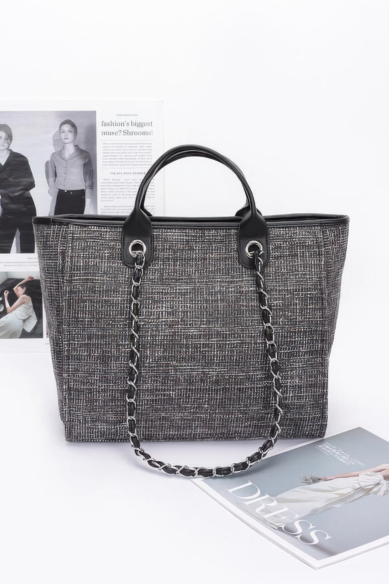 Simple Daily Shoulder Strap Tote Bag product image