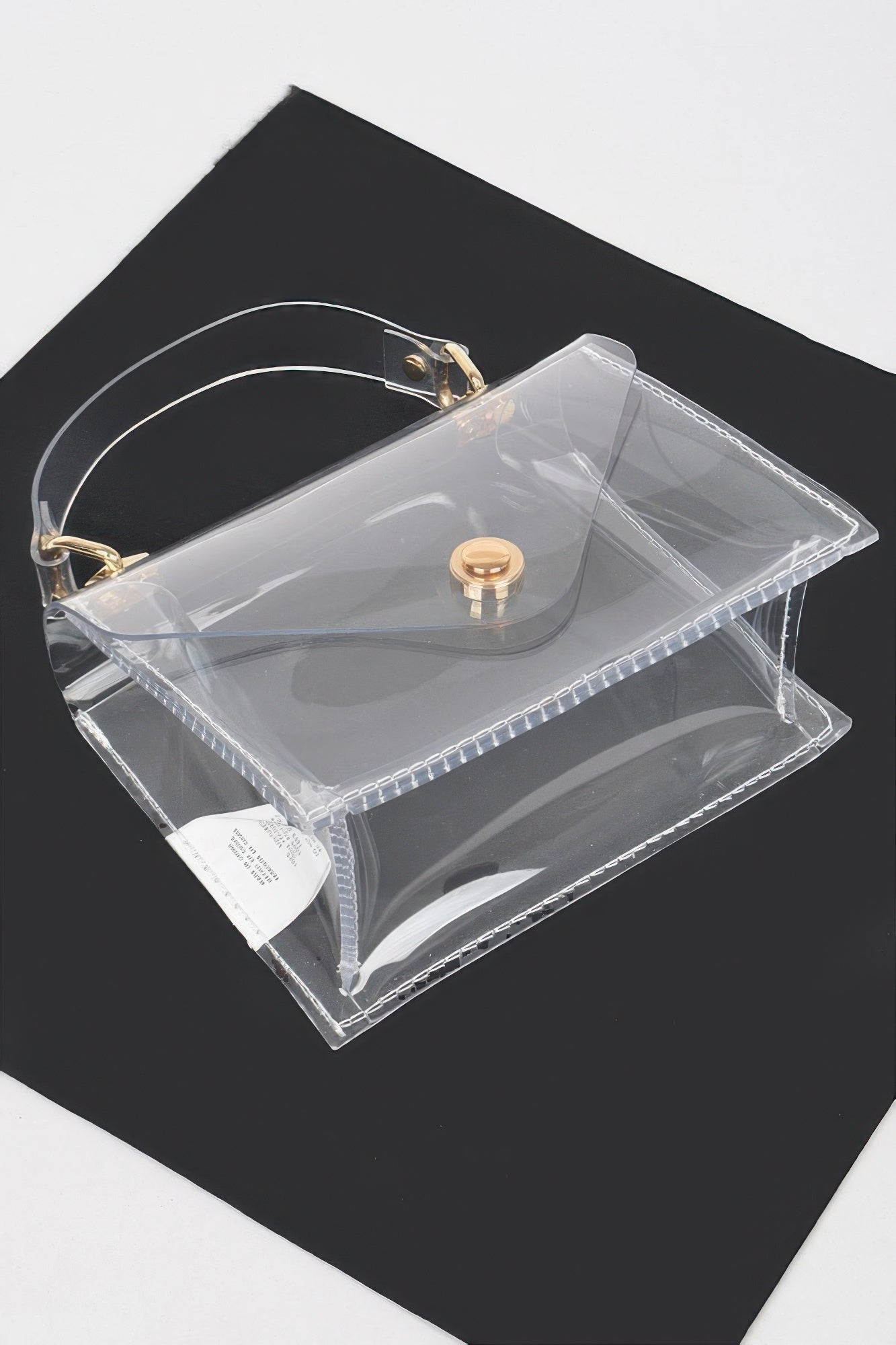 Clear Pvc Top Handle Crossbody Bag product image