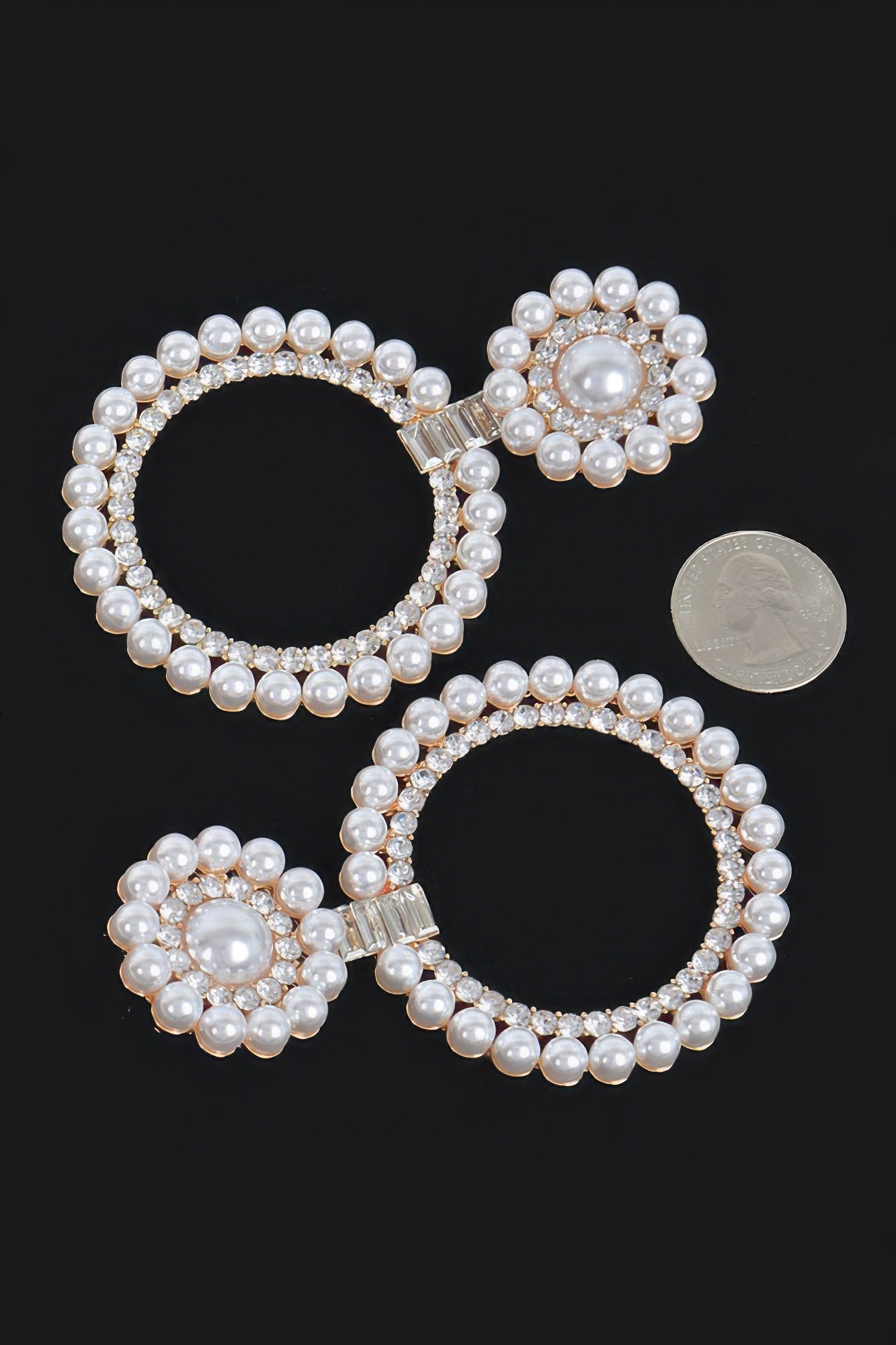 Faux Pearl&stone Dangle Earring product image