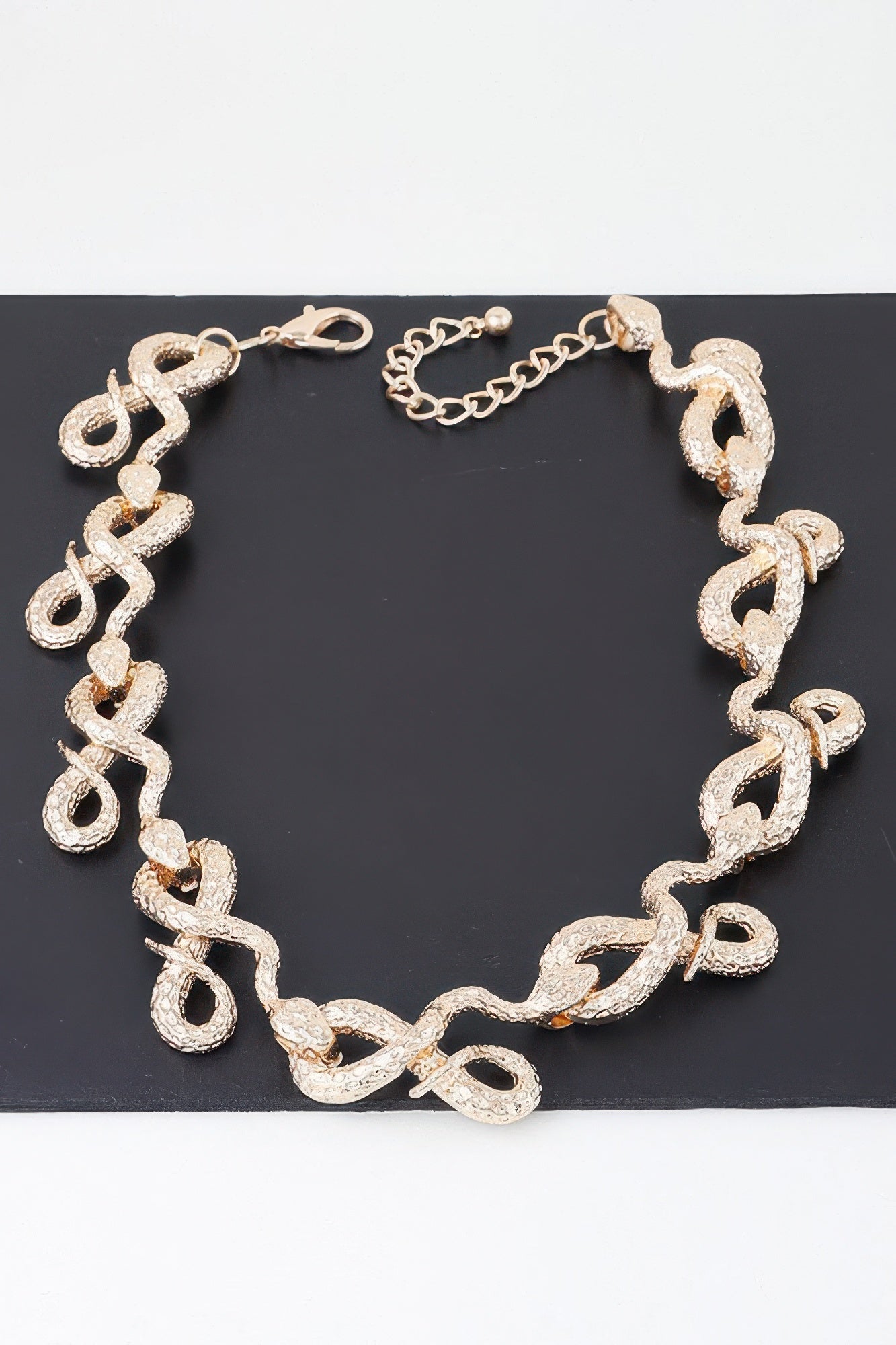 Luxury Snake Loop Necklace product image