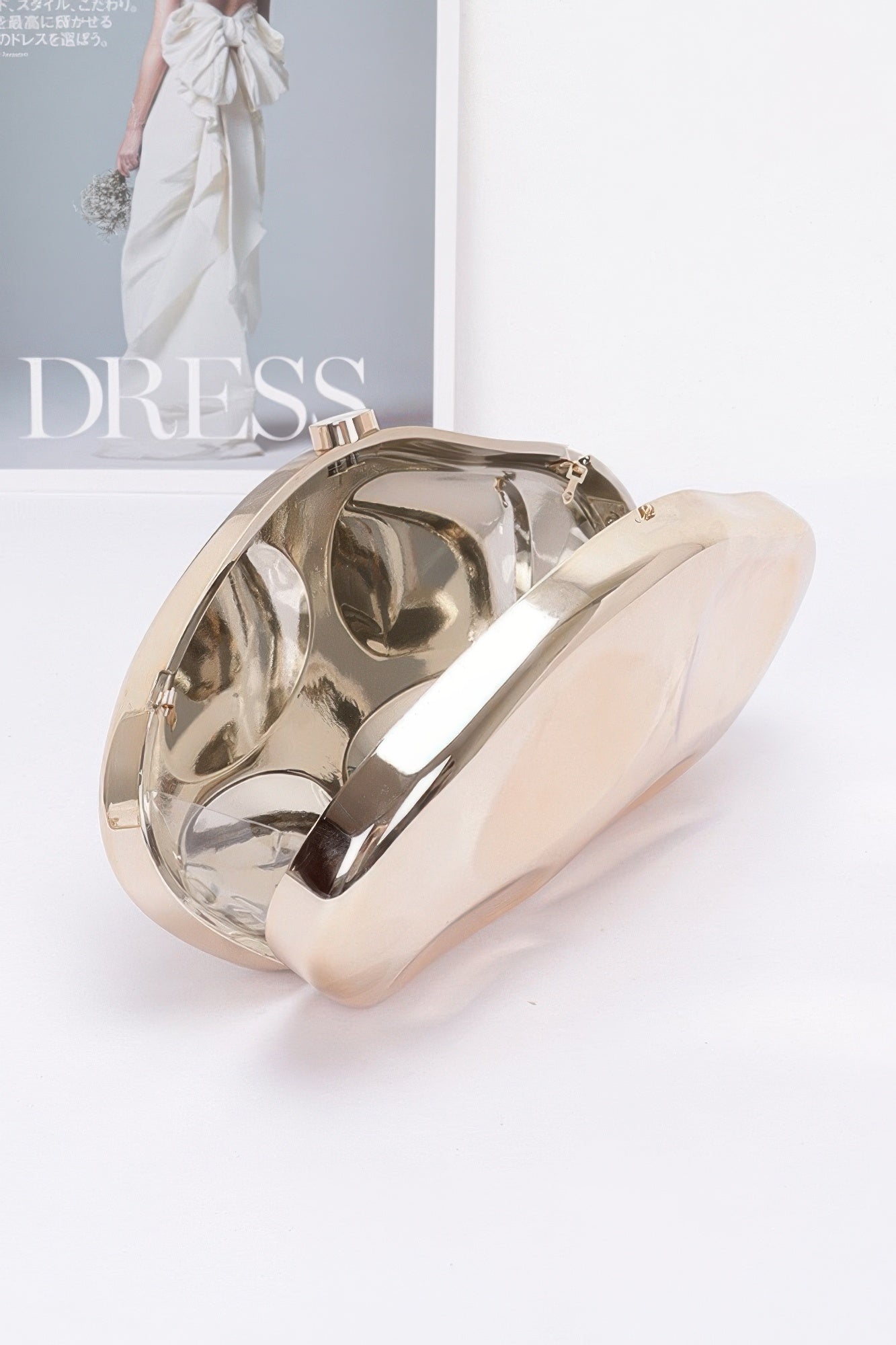 Metallic Plastic Party Clutch product image