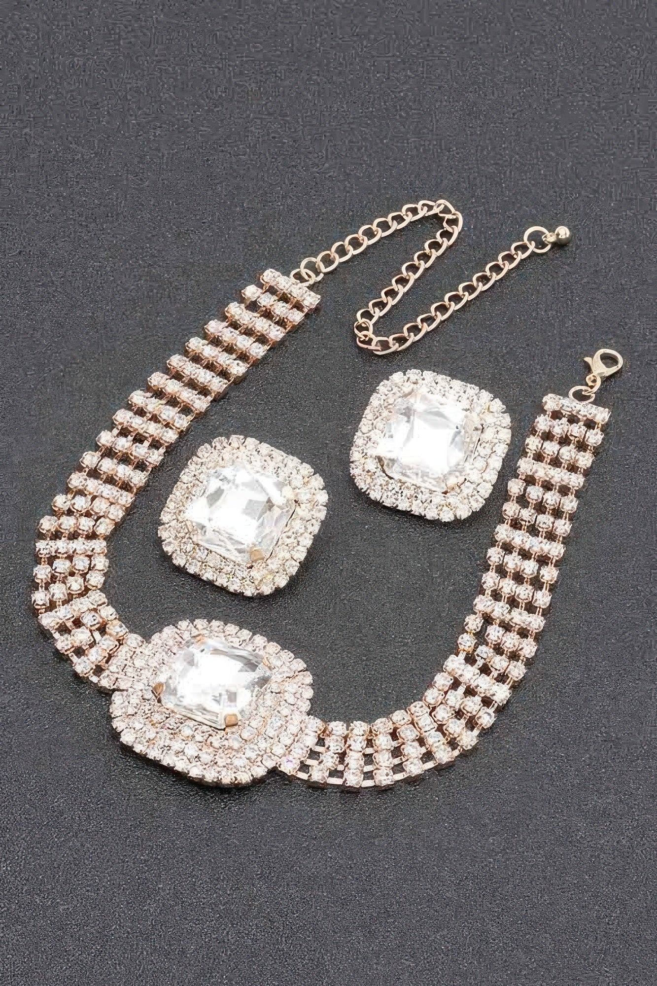 Rhinestone Necklace Set product image